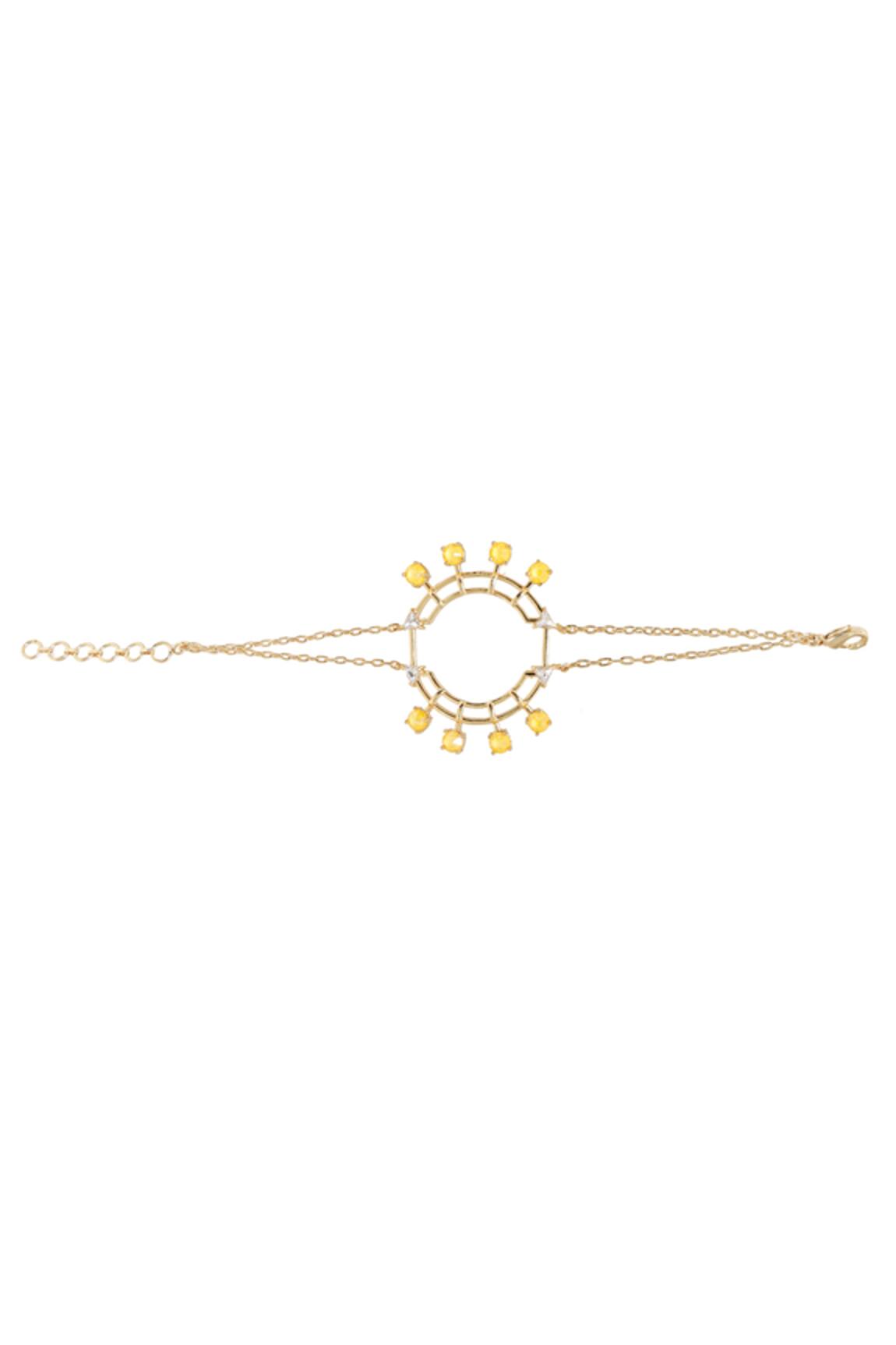 Esme By Aashna Dalmia Circular Shaped Bracelet 