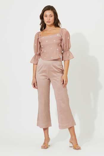 Meadow Luna Embroidered Corset Top 