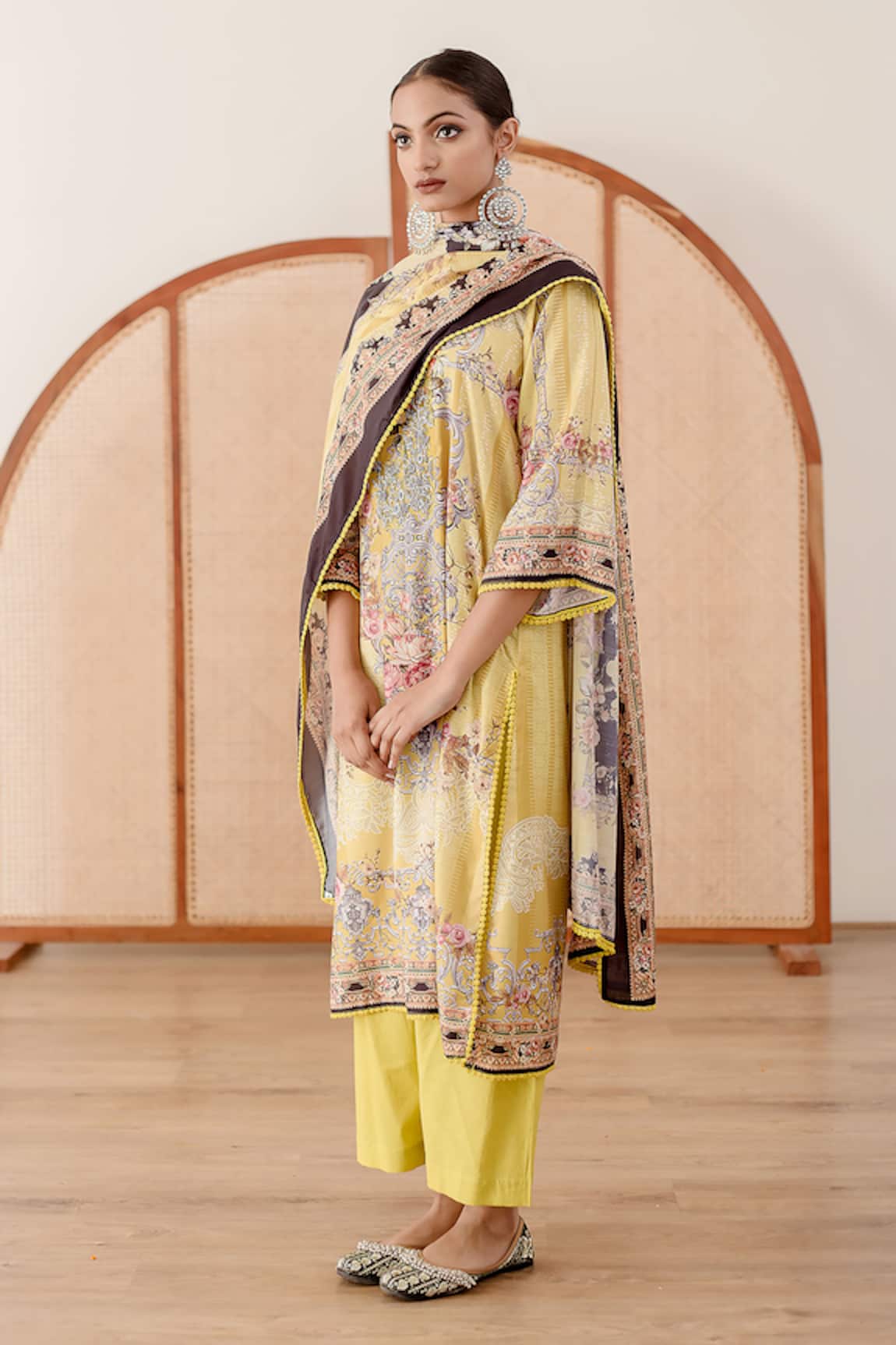 Gulabo Jaipur Zara Vintage Pattern Kurta Pant Set