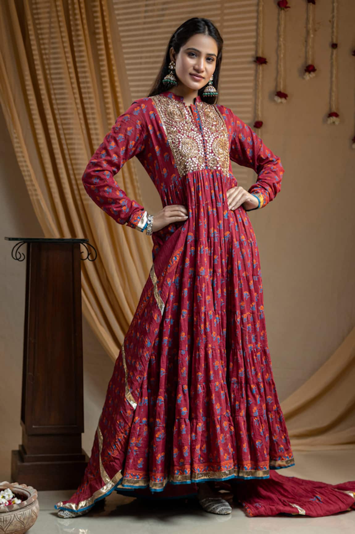 Nazar by Indu Indian Fashion designer online store features flowly ...
