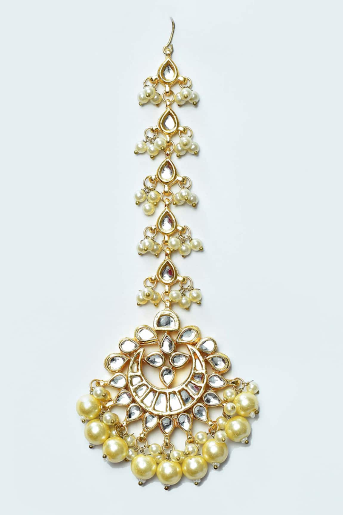 Posh by Rathore Kundan Embellished Maangtikka