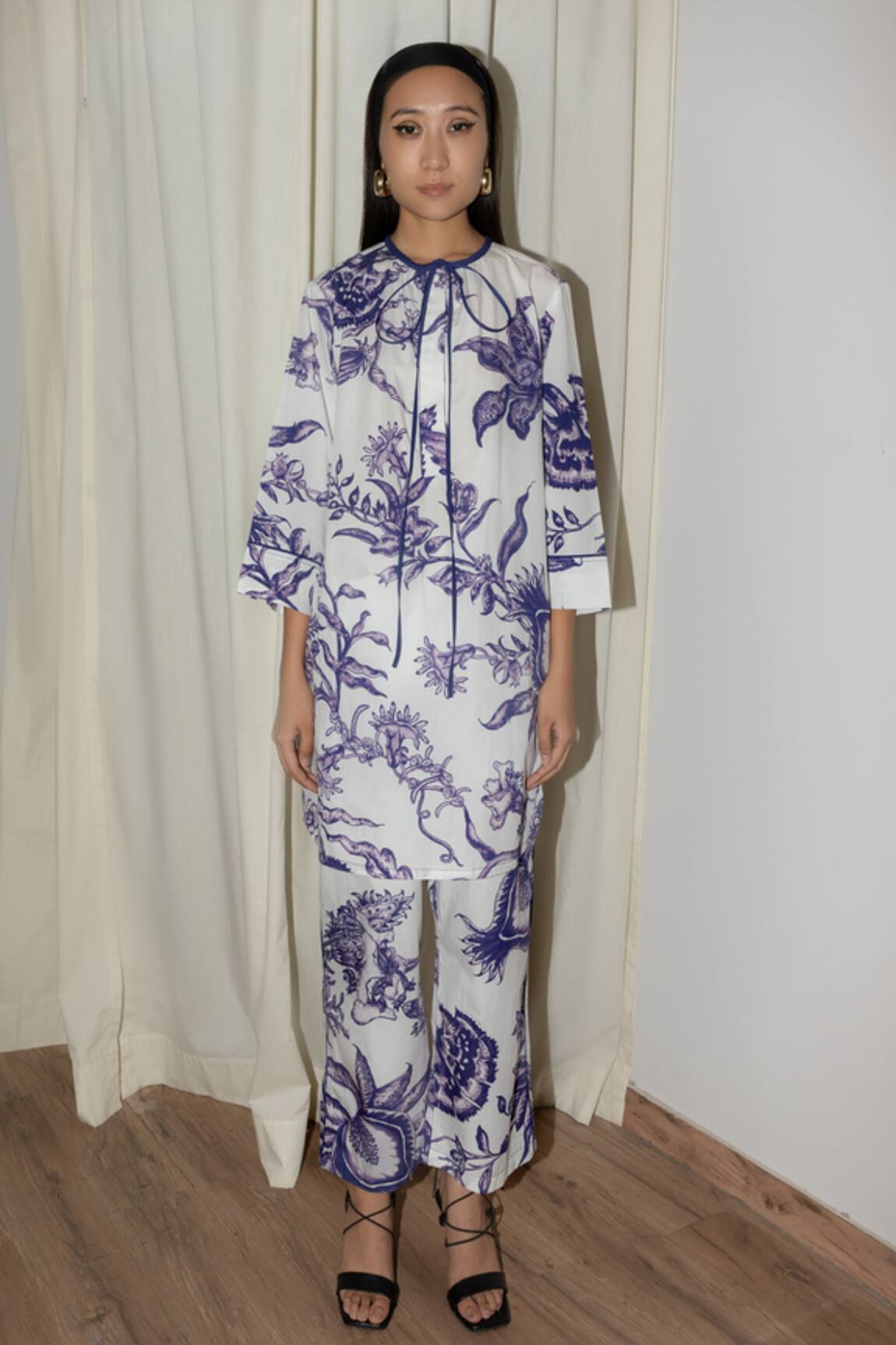 Leh Studios Chinoserie Print Tunic