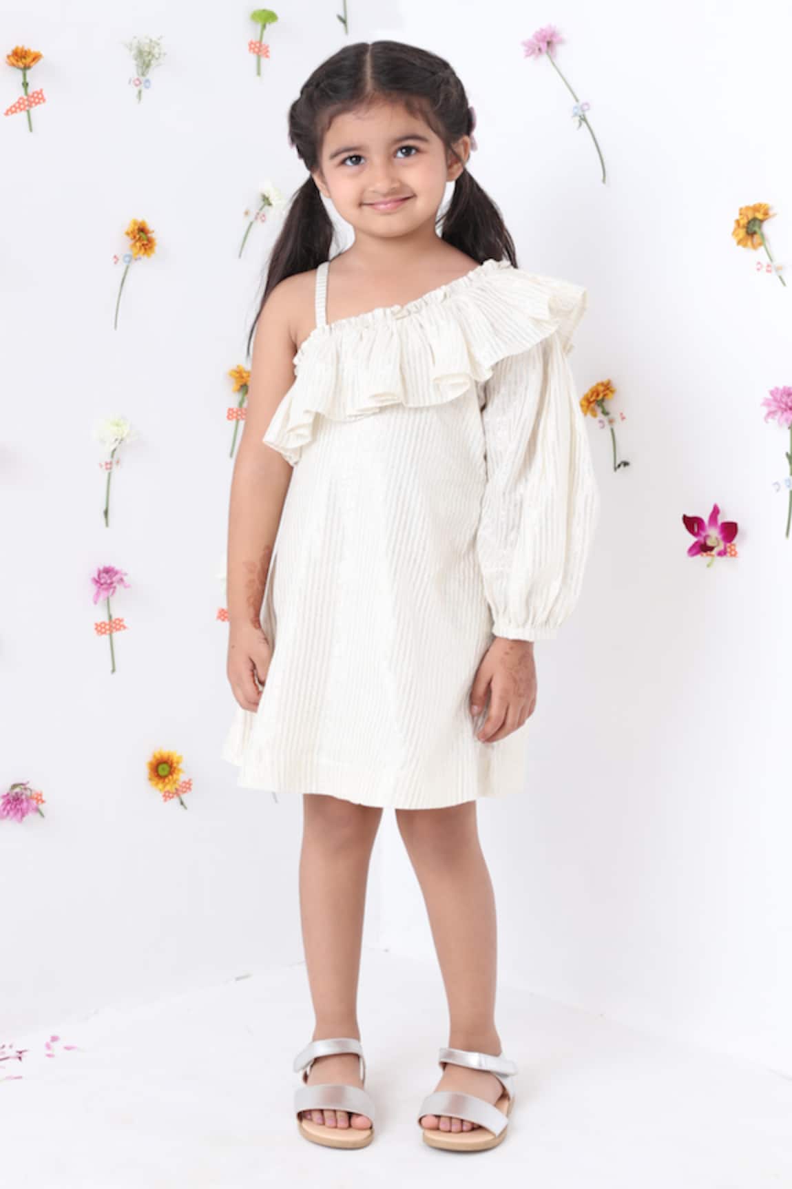 JILMIL DREAMWEAR One Side Sleeve Dress 