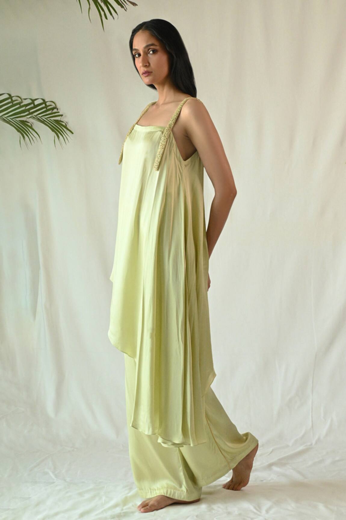 TIL Luna Asymmetric Tunic & Pant Set 