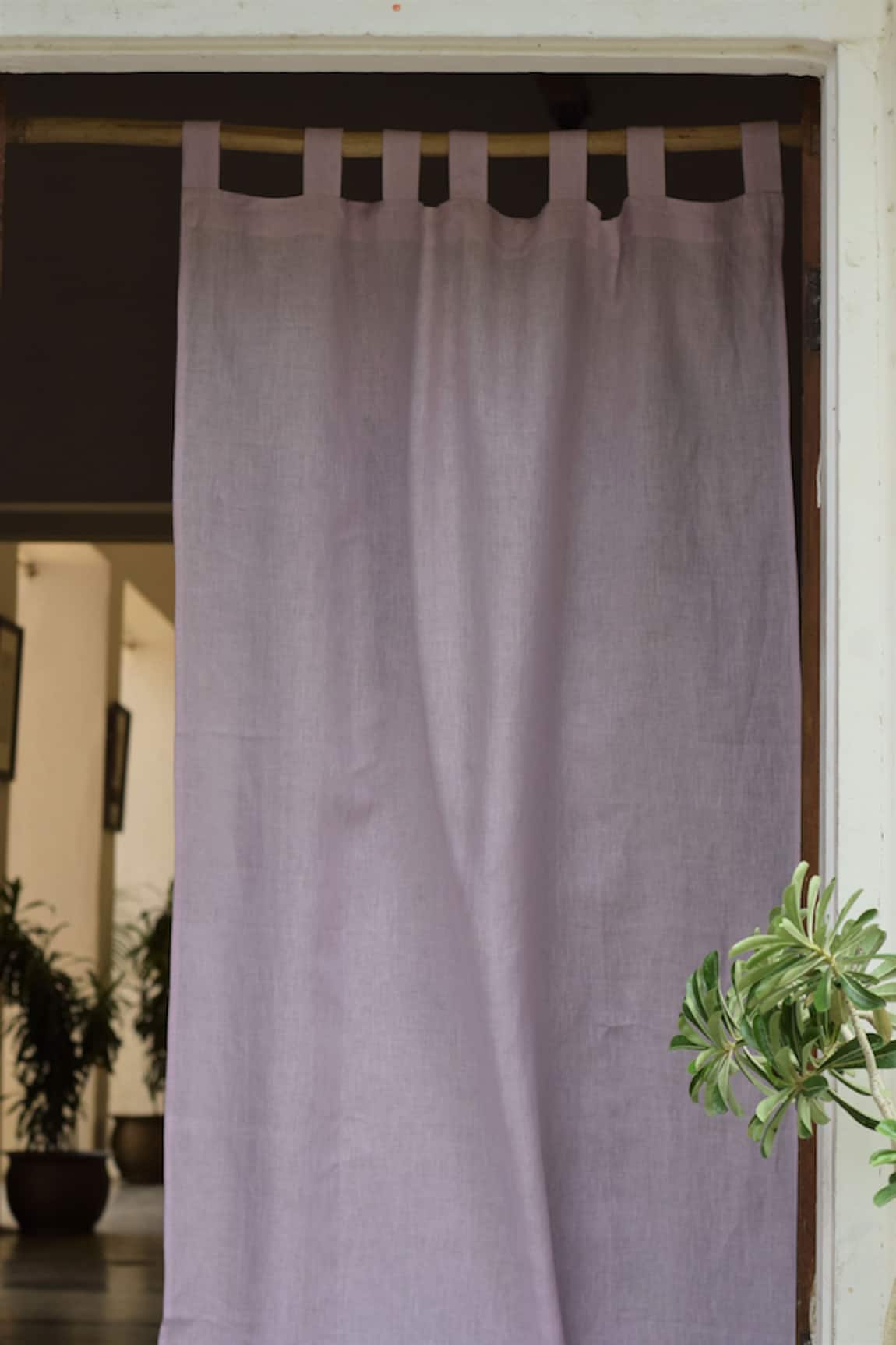 Taru Jaipur Jamuni Linen Curtain