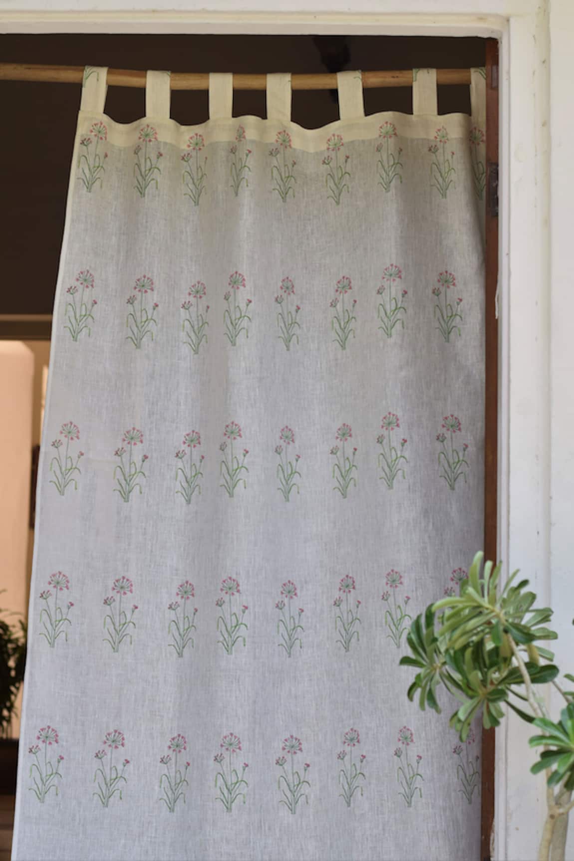 Taru Jaipur Rynsun Linen Curtain