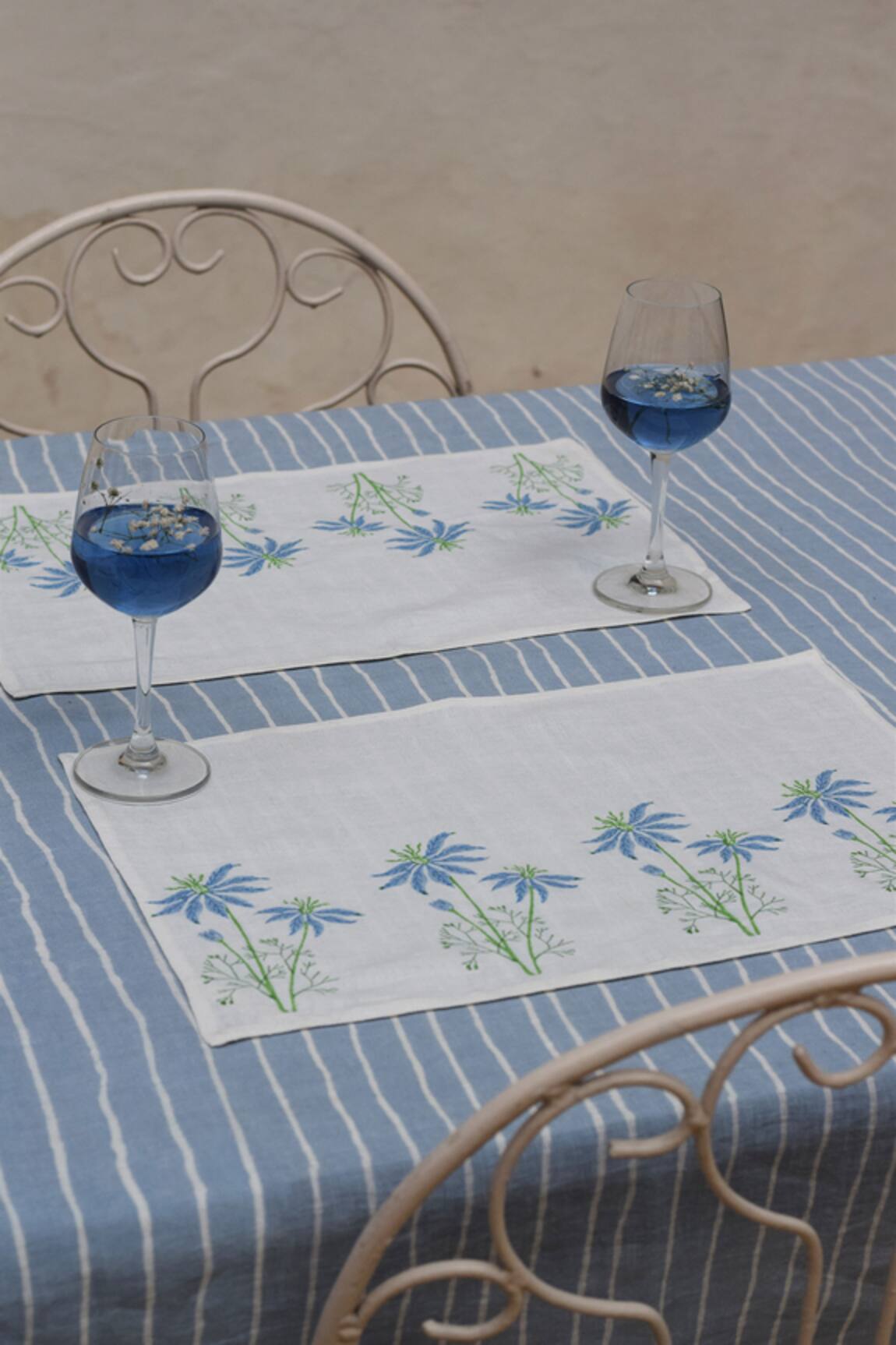 Taru Jaipur Kallonji Linen Placemats - Set of 2