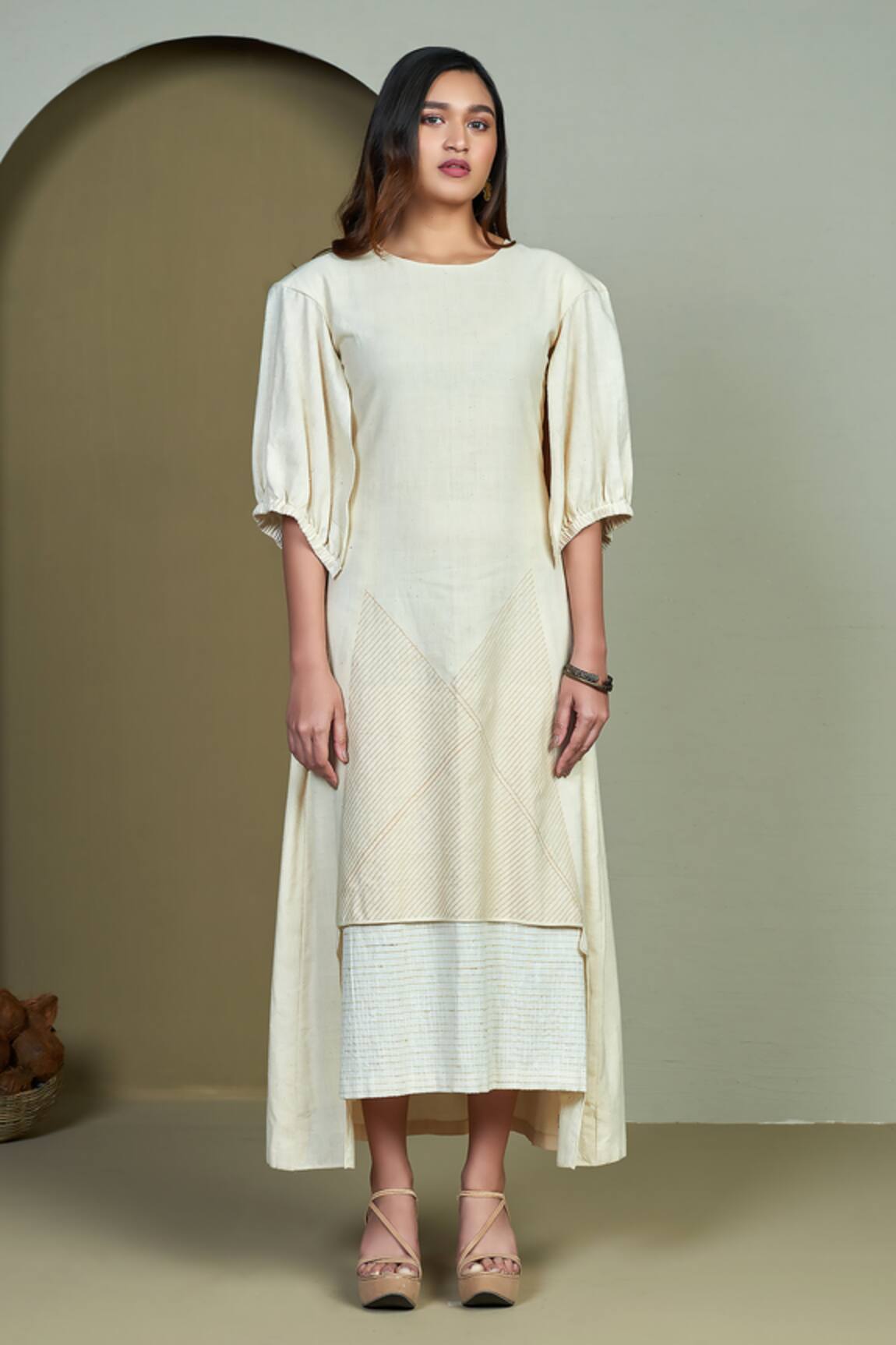 1999ad By Amita & Deepak Enya Handloom Cotton Tunic