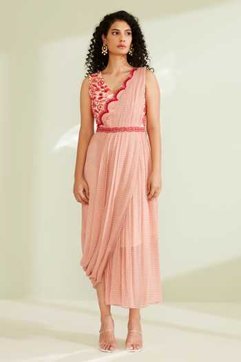 1999ad By Amita & Deepak Naisha Drape Dress