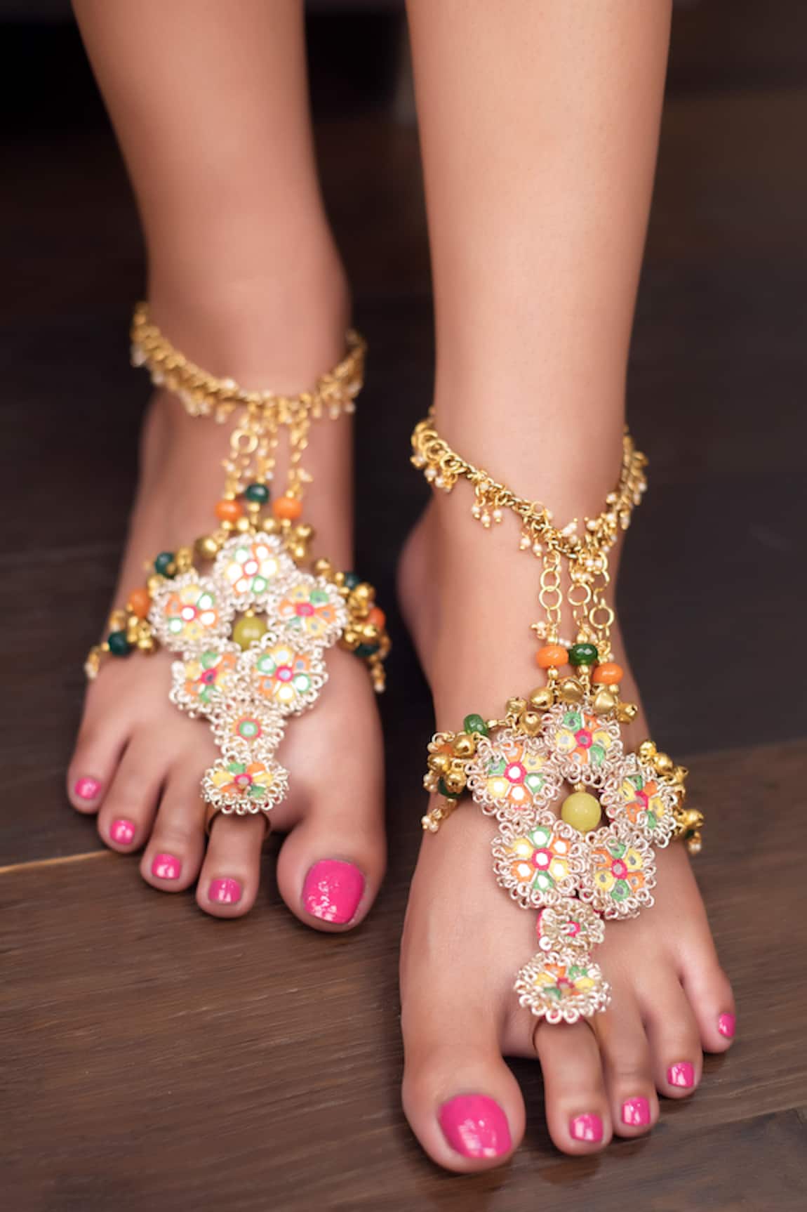 18 Gorgeous Toe Ring Designs For Brides That You Should Bookmark ASAP! |  Payal designs silver, Silver anklets designs, Bridal anklet