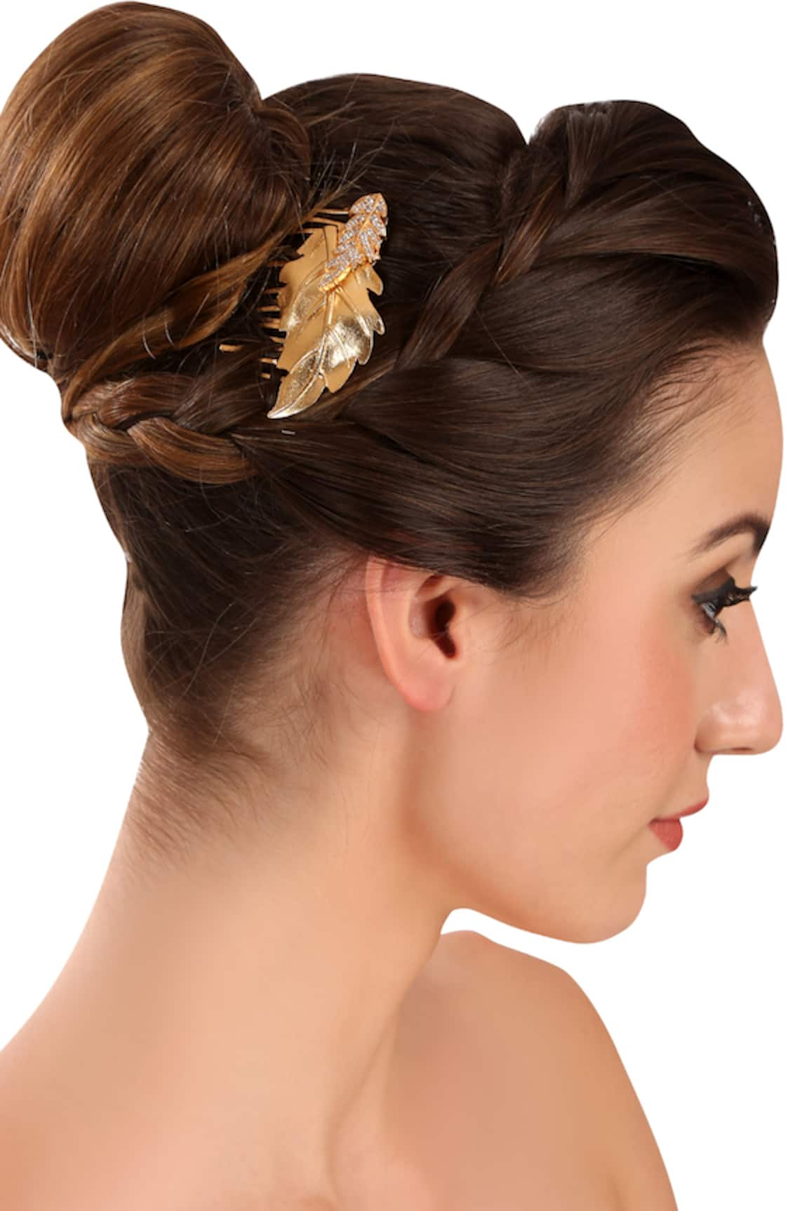 Ae-Tee Crystal Hair Comb Pin