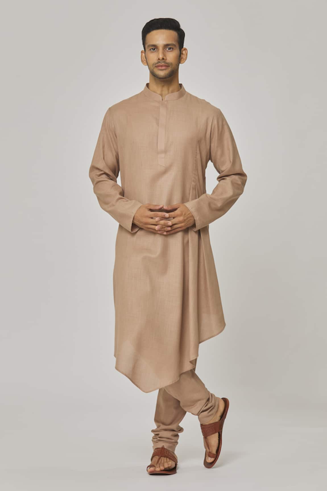 Aham-Vayam Tatvam Siddhant Cotton Kurta & Pyjama Set