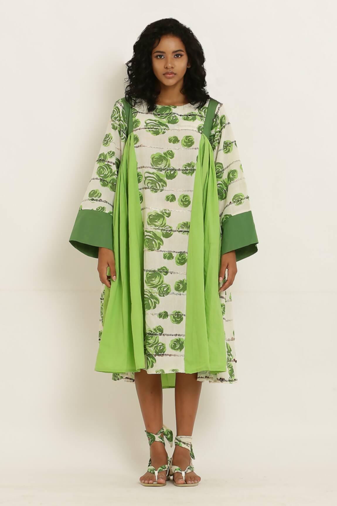 Kusmi Rosette Print Dress 