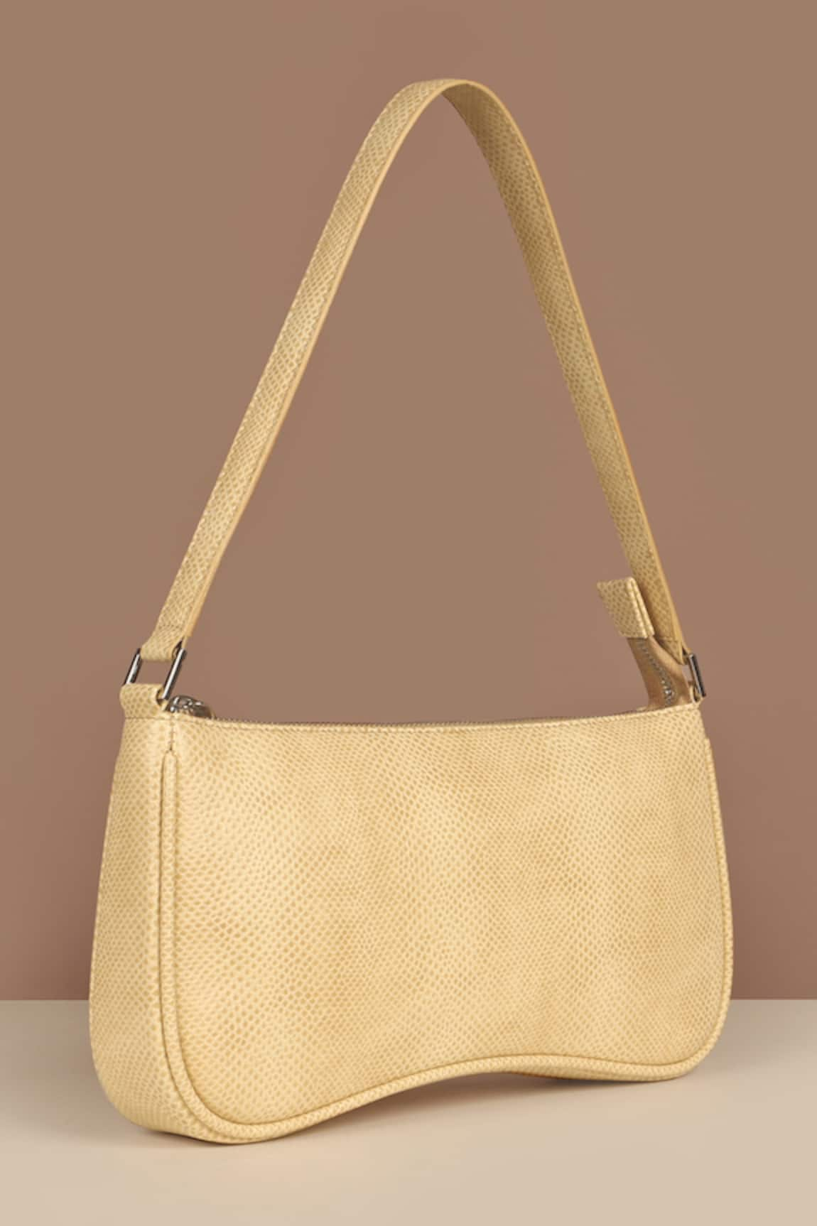 The House of Ganges Emily Textured Pattern Shoulder Bag