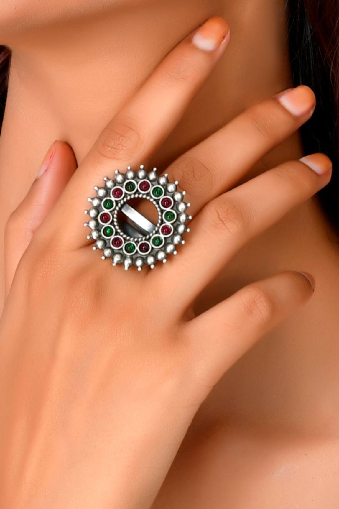 Ishhaara Stone Embellished Ring