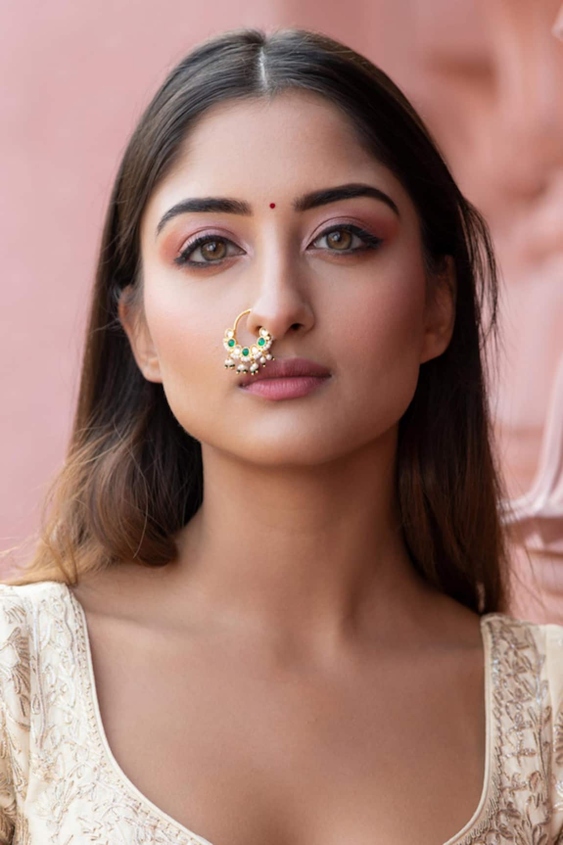 Uttarakhandi Pahadi Nath without piercing nose ring | HillsHeaven