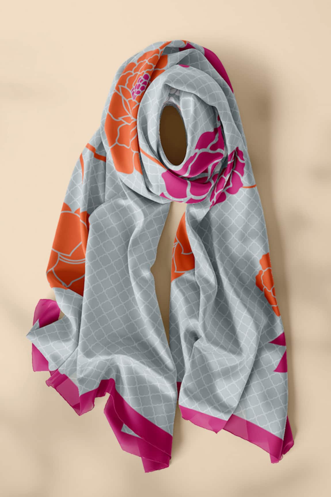 Thee Modern Roots Natures Beauty Print Dupatta