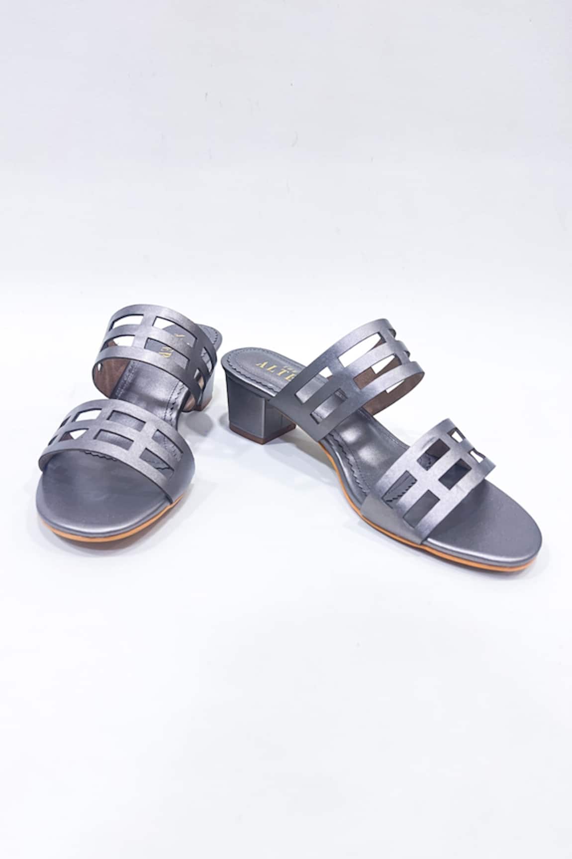 The Alter Eleanor Lasercut Block Heels