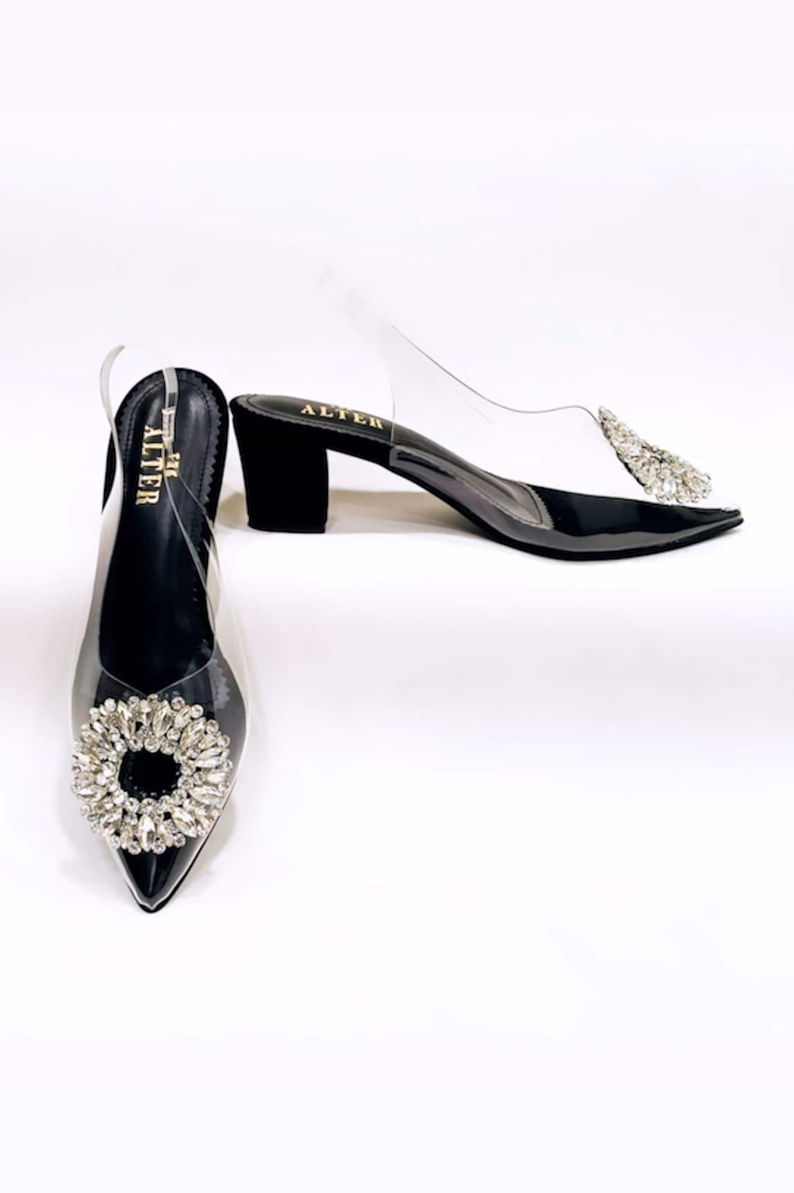 The Alter Layla Embellished Block Heels