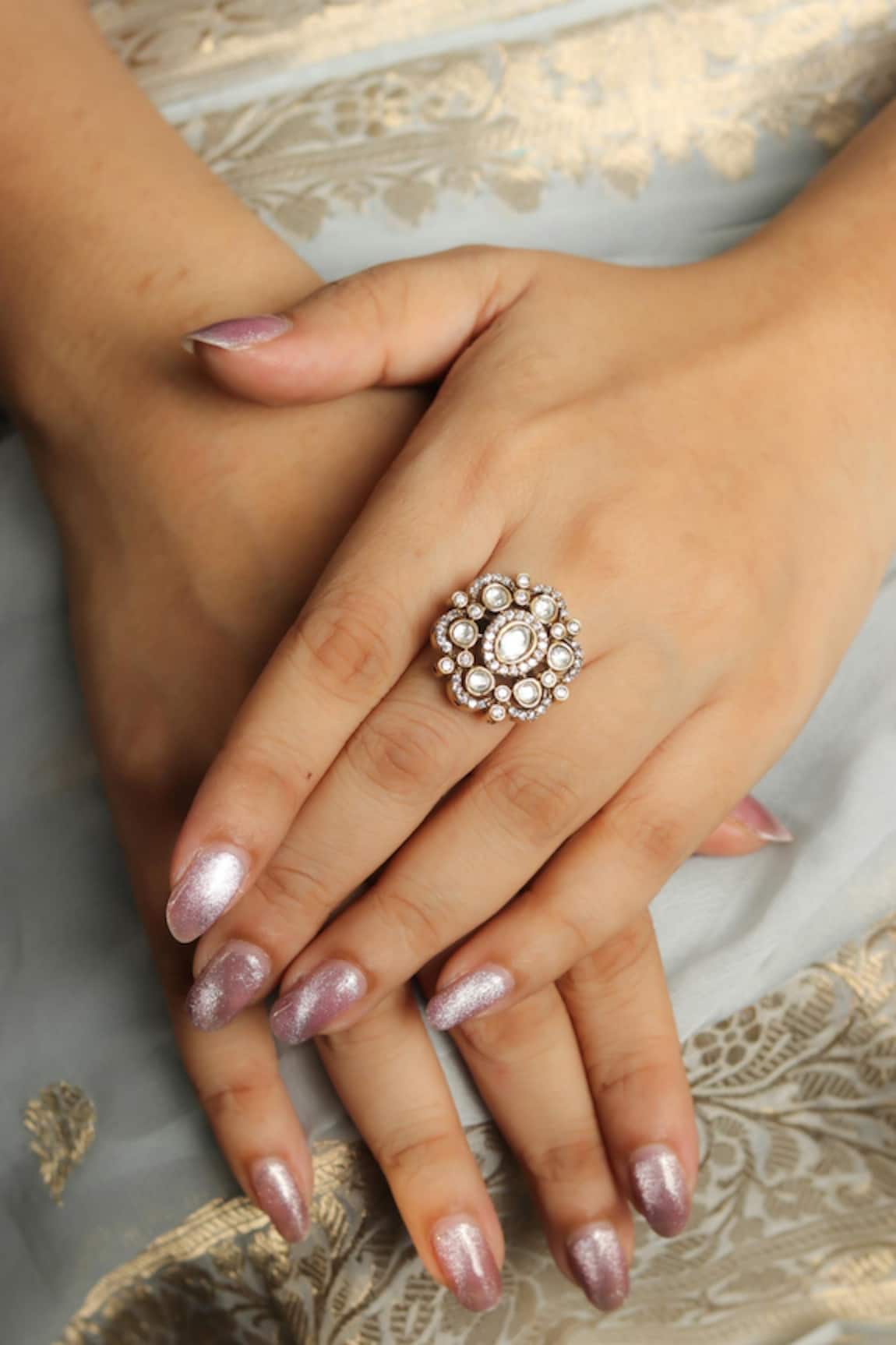 Ishhaara Stone Embellished Ring