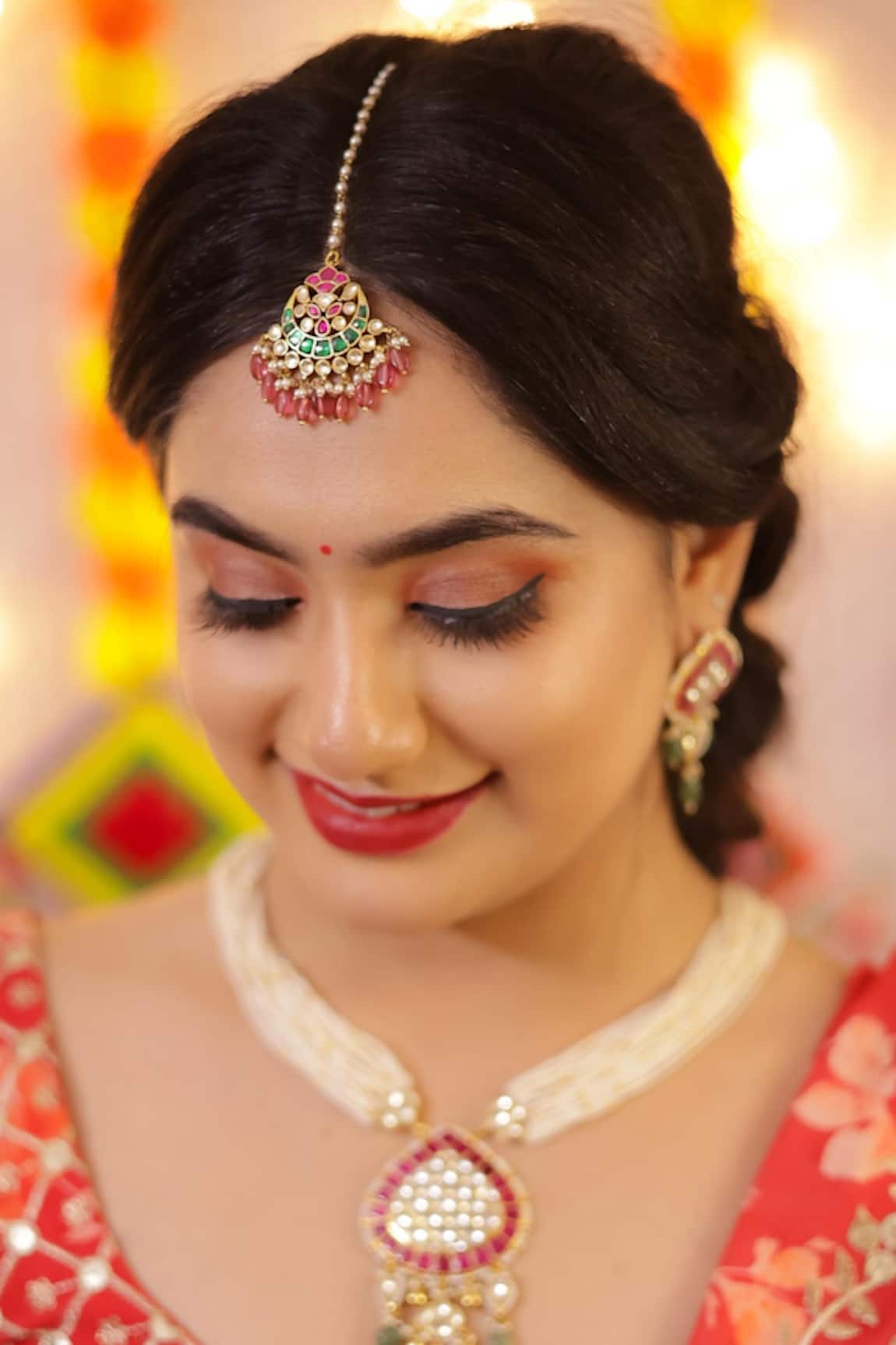 Ishhaara Bead Embellished Maangtikka