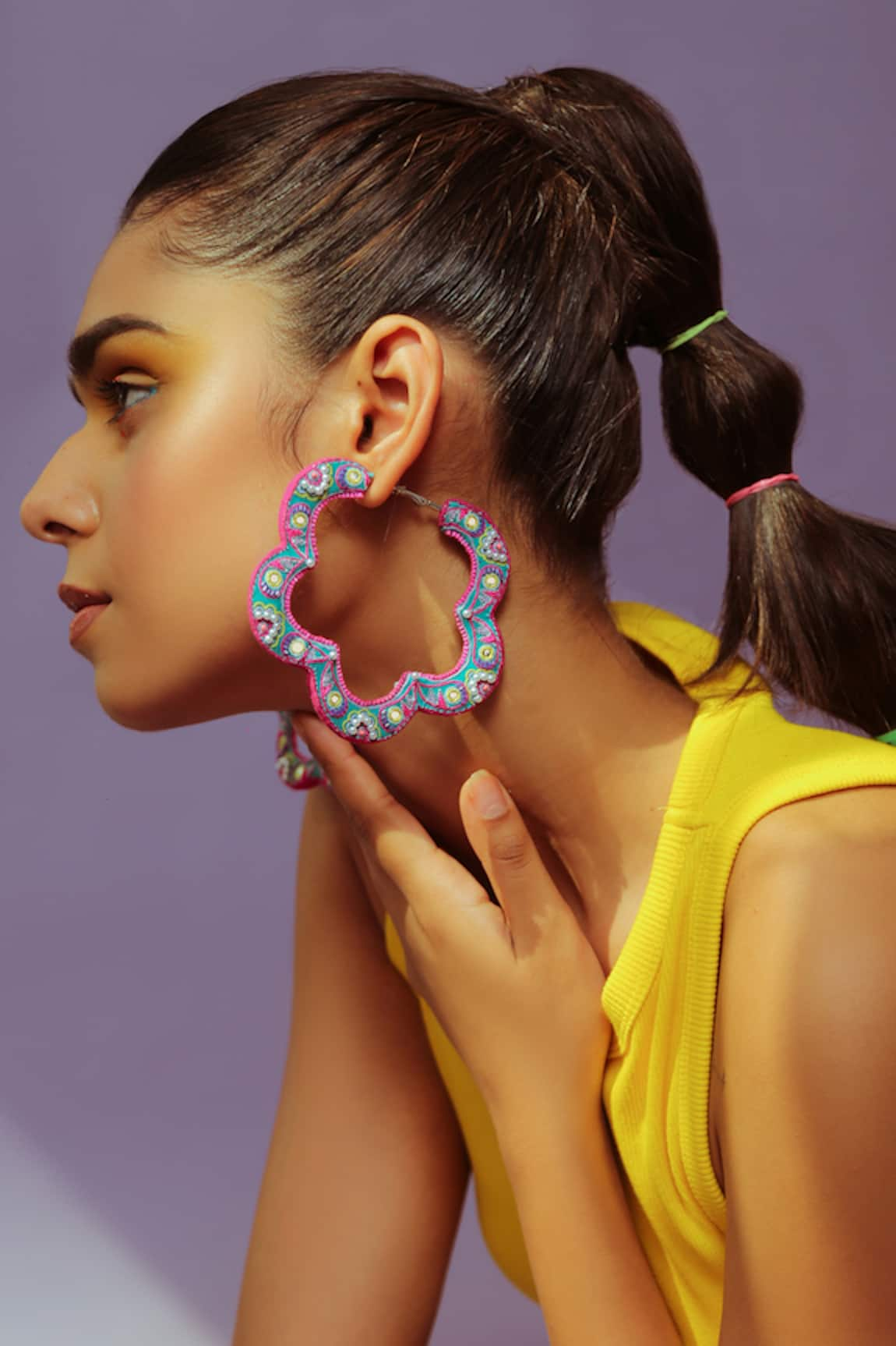 NakhreWaali Boujee Handcrafted Hoops