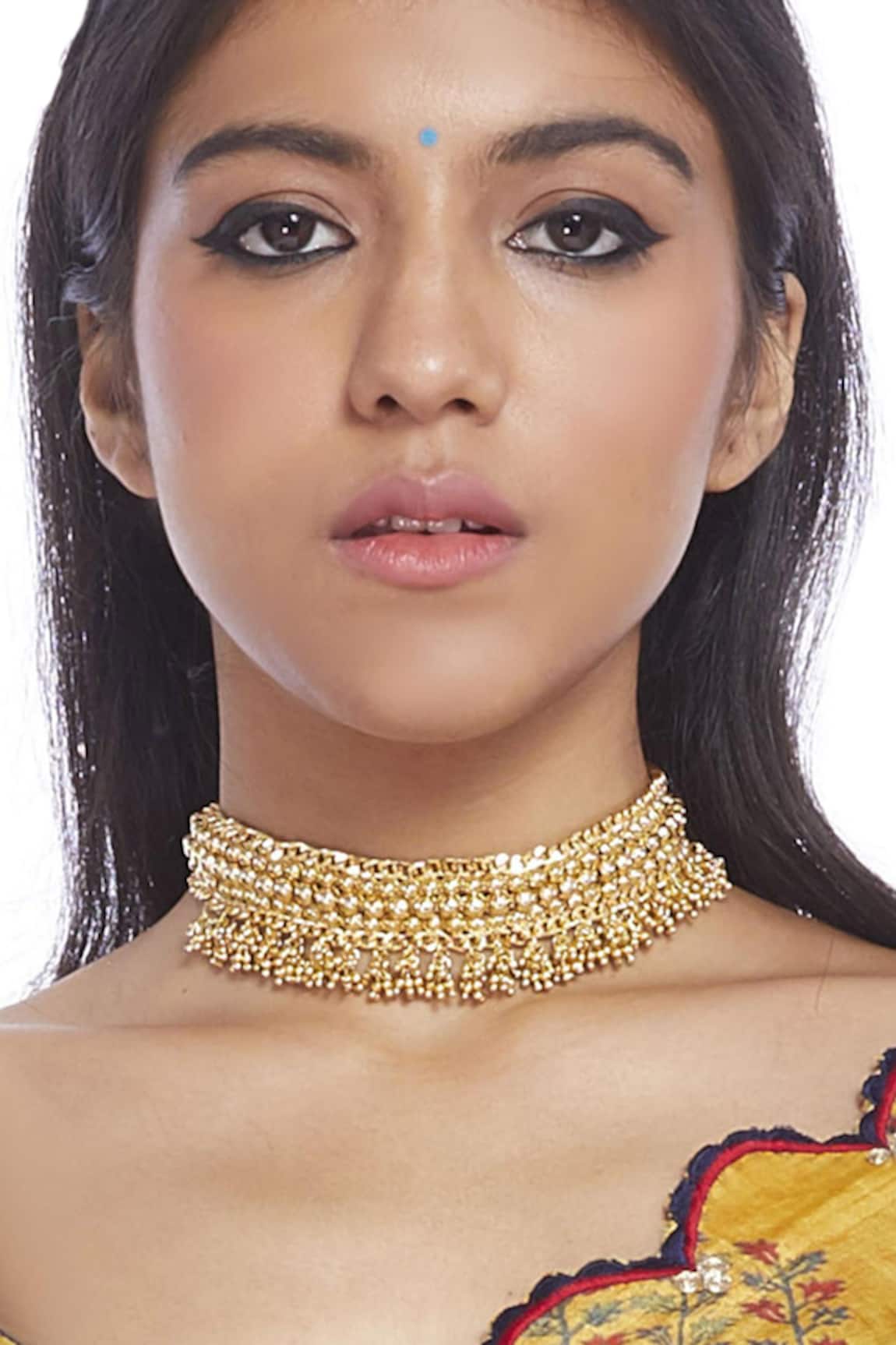 Vaidaan Rashk Gold Choker