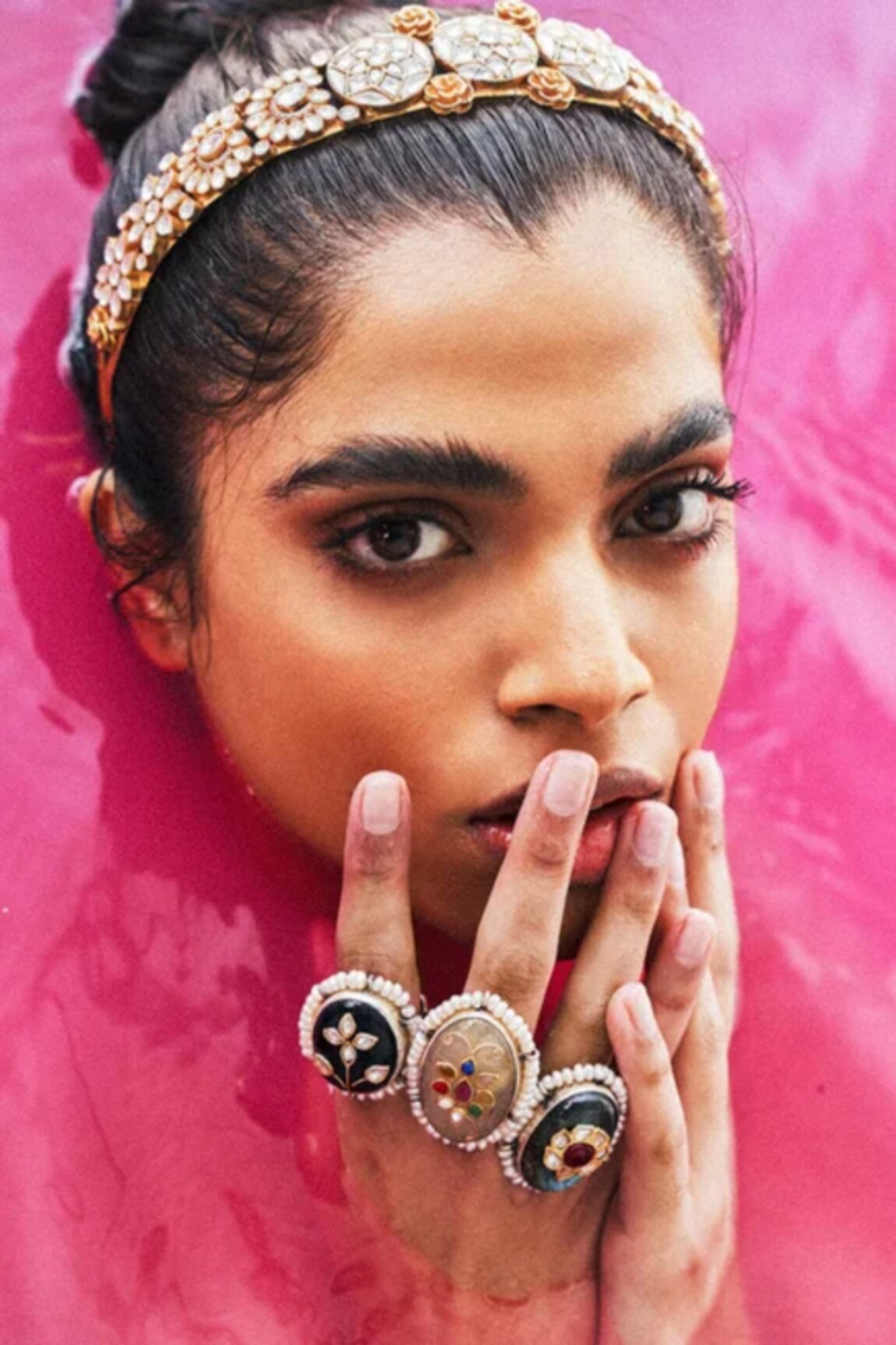 Sangeeta Boochra X Payal Singhal Amara Stone Studded Ring