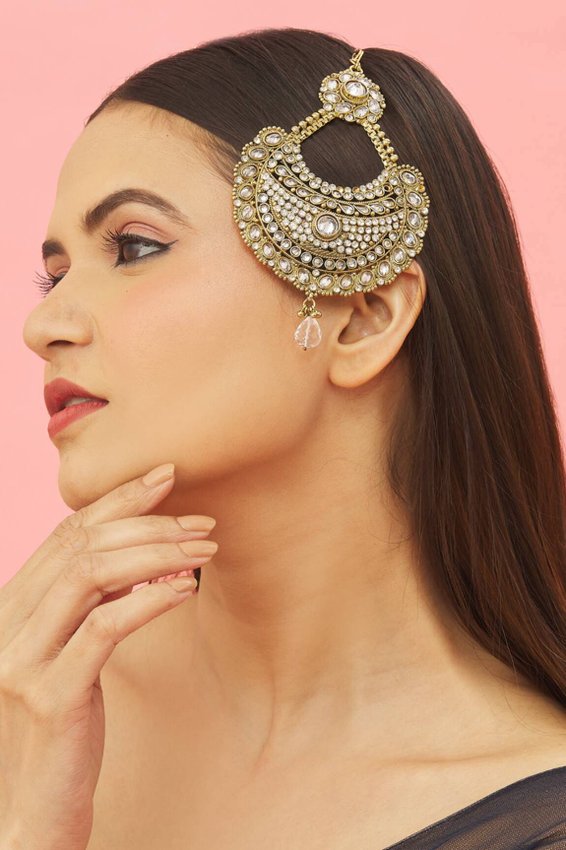 Kista Vintage Encrusted Stones Passa