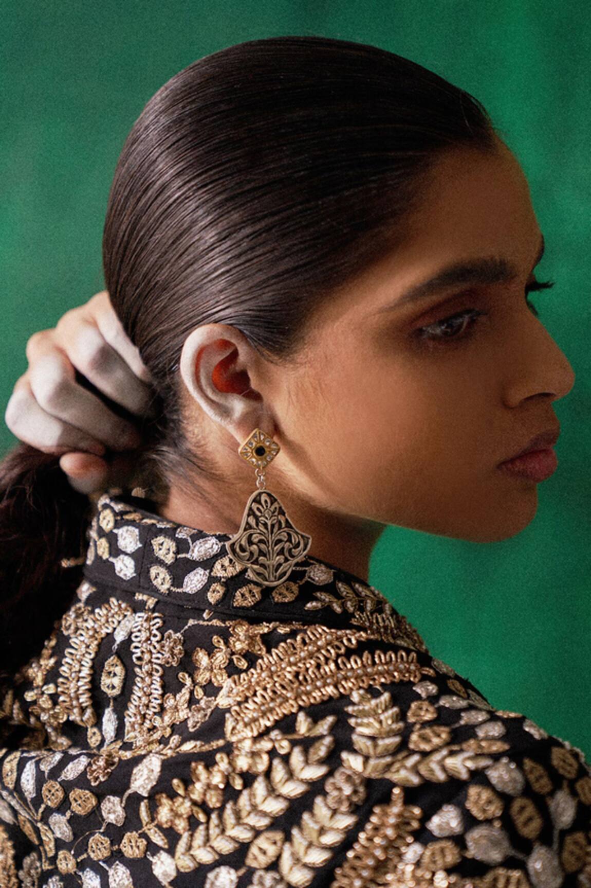 Sangeeta Boochra X Payal Singhal Nisa Handcrafted Earrings