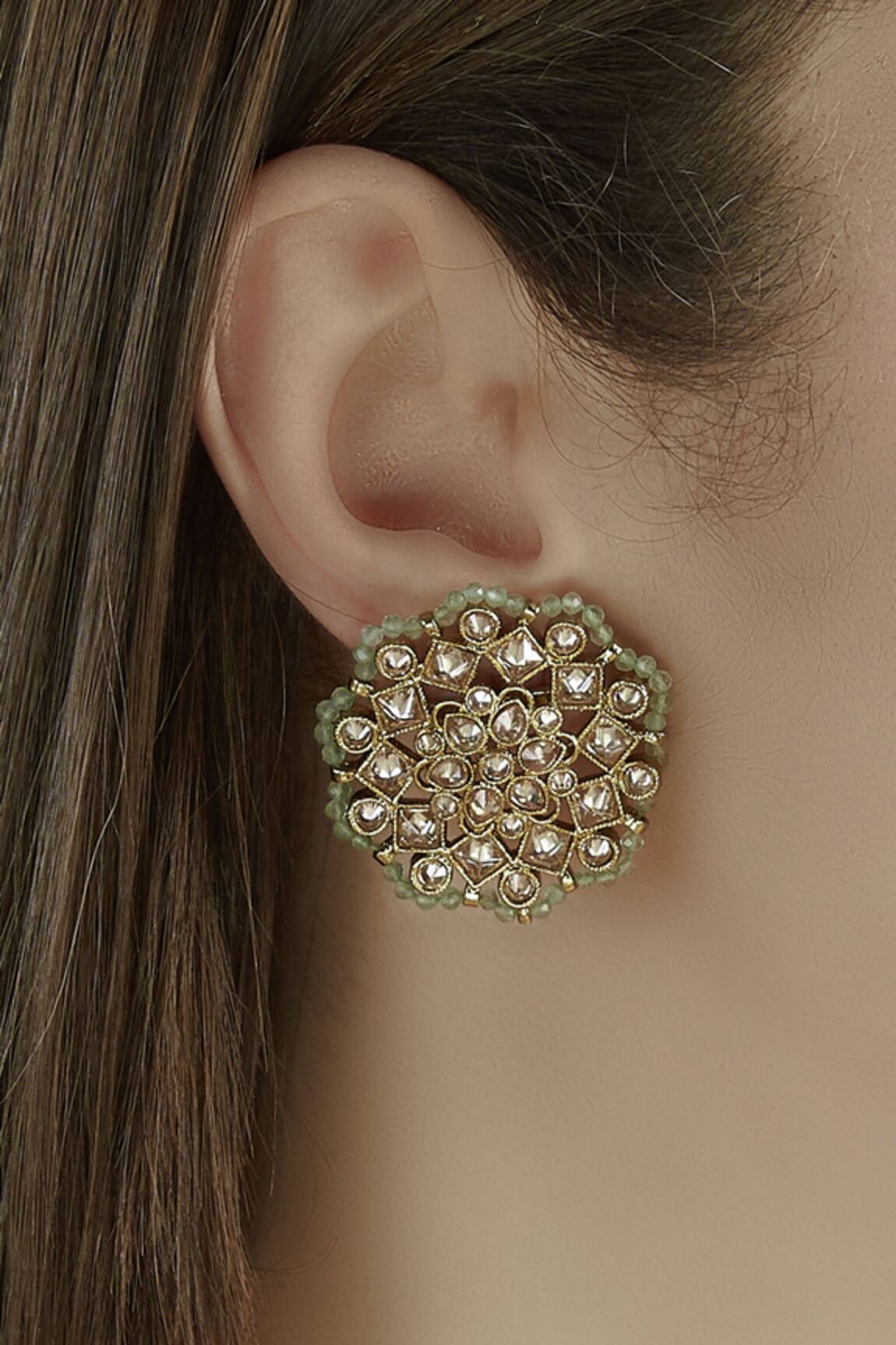 Hema Khasturi Kundan Studs