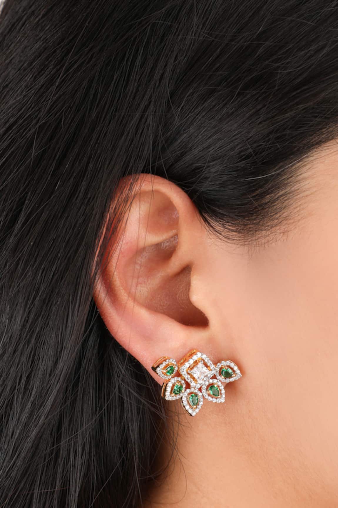 Buy Rose Gold Earrings Threader Earrings Valentines Earrings Online in  India  Etsy