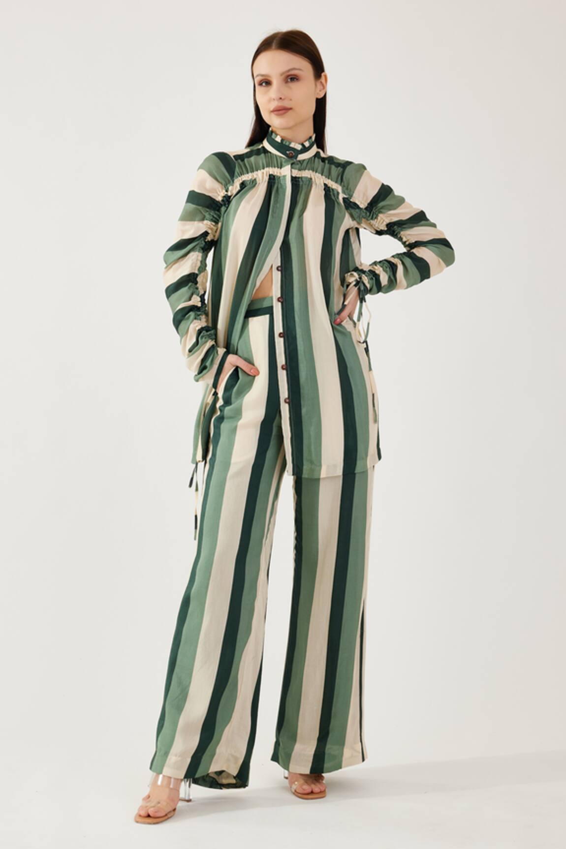 Koai Stripe Pattern Pant