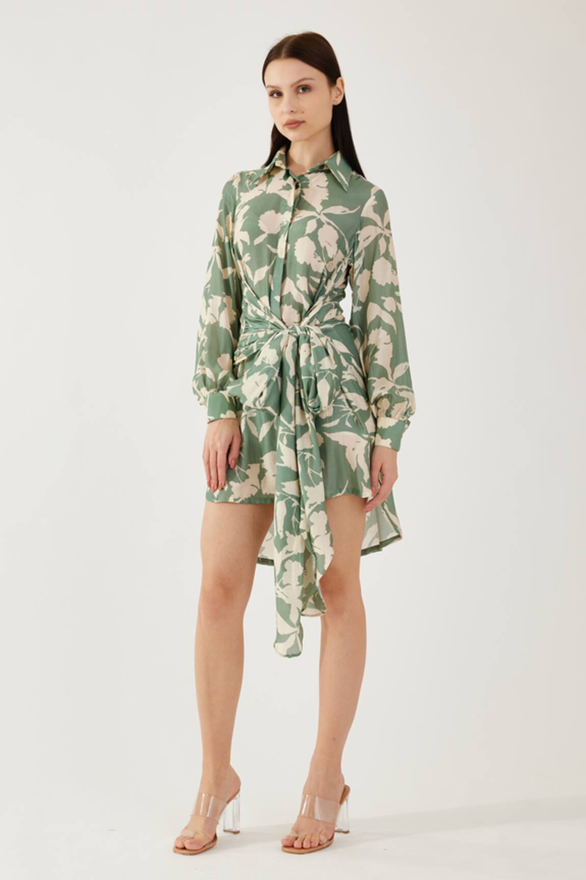 Koai Blossom Pattern Shirt