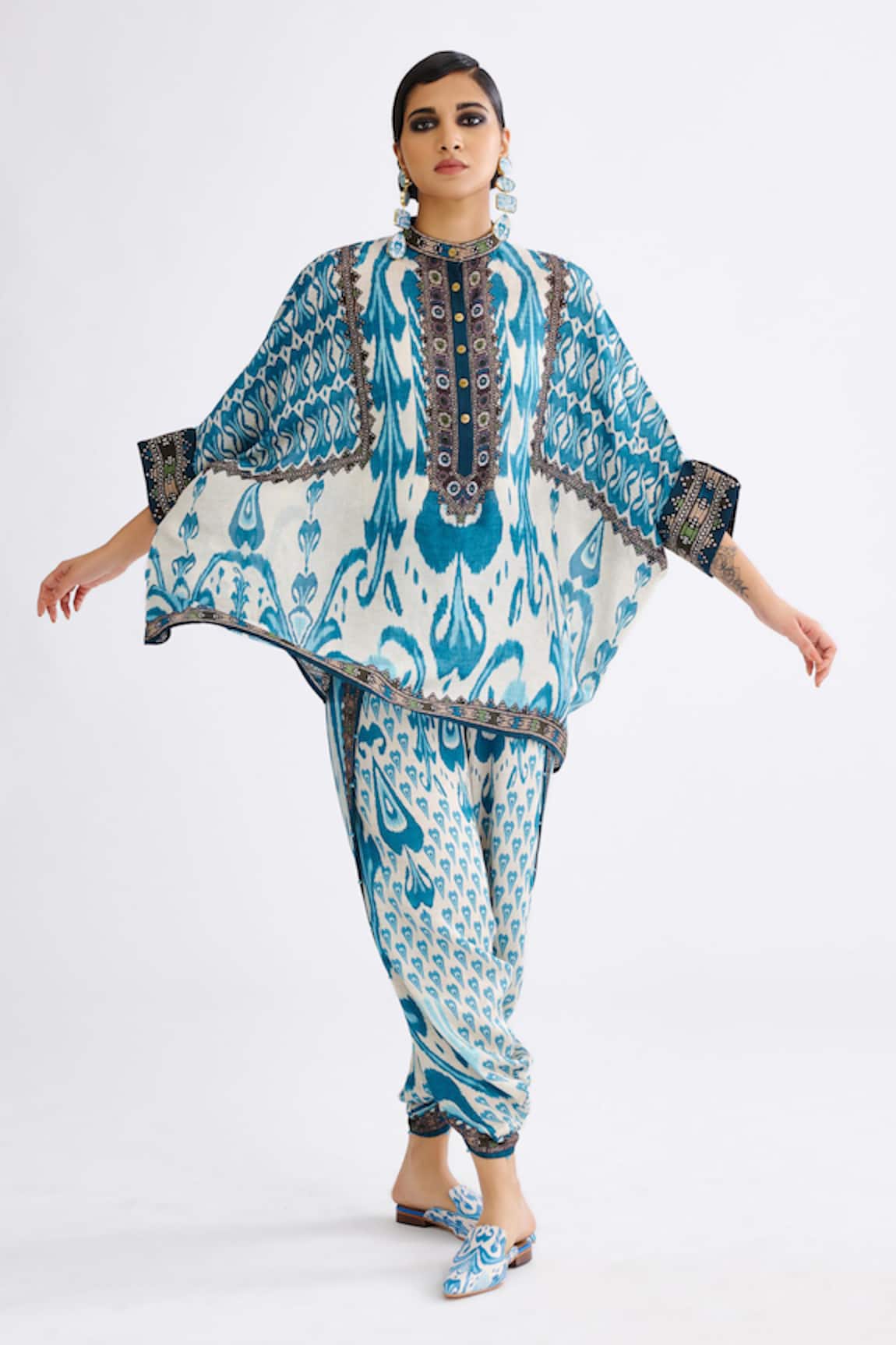 Rajdeep Ranawat Chanel Silk Abstract Print Short Tunic