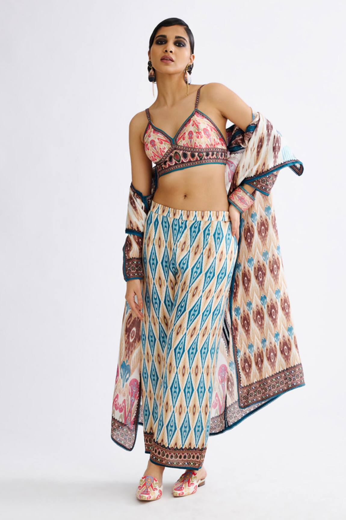 Rajdeep Ranawat Ursula Bridgette Silk Bralette 