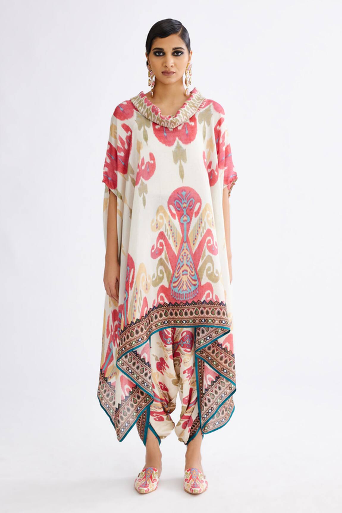Rajdeep Ranawat Sonth Abstract Pattern Dhoti Pant 