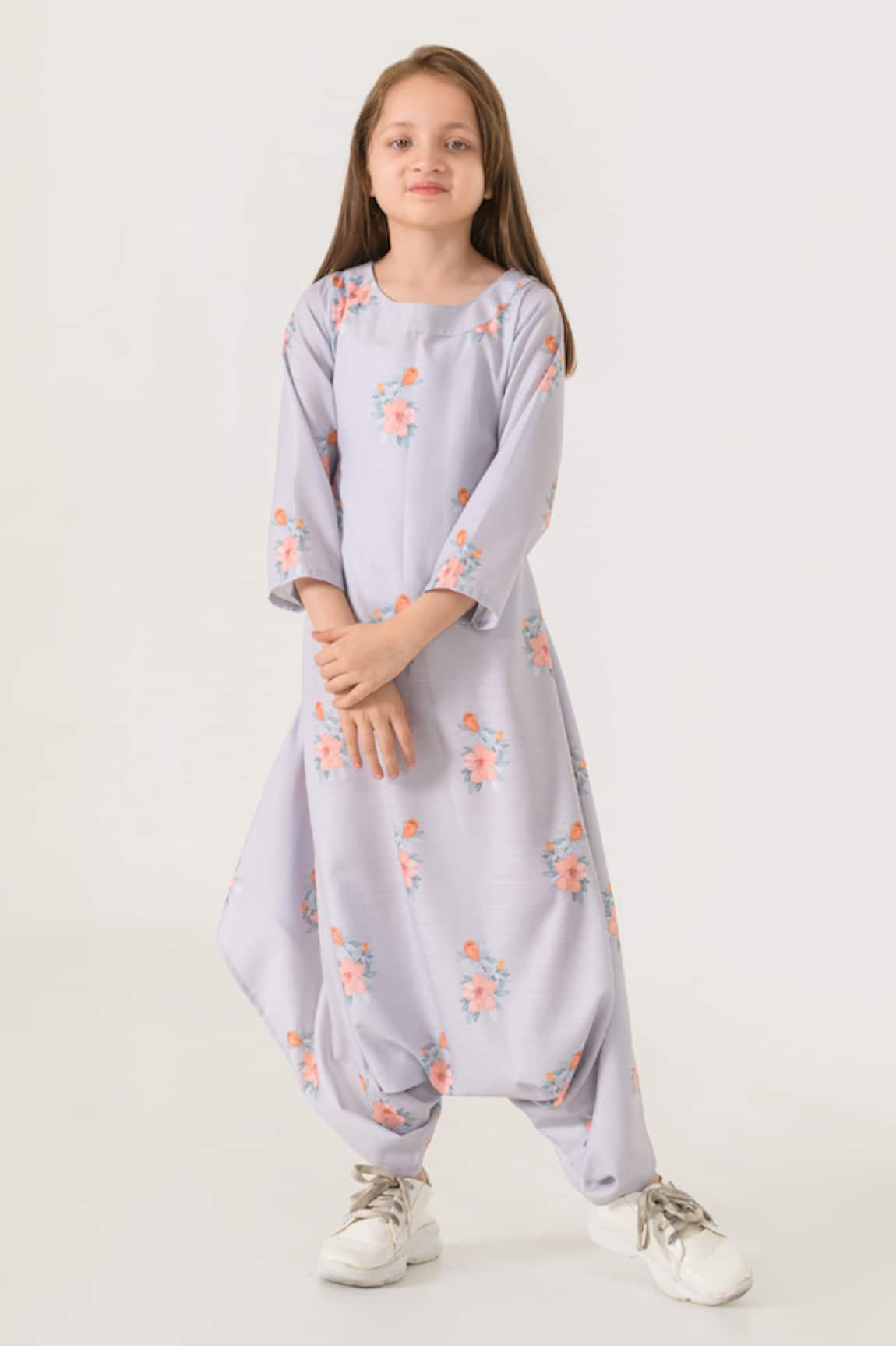 Pasha India Printed Dhoti Jumpsuit 