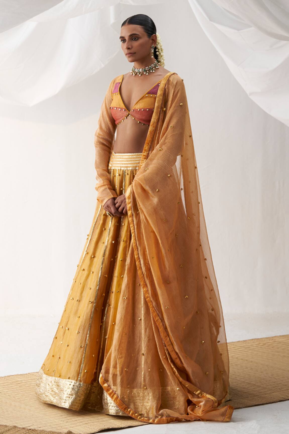 Itrh Ghunghroo Embellished Lehenga Set