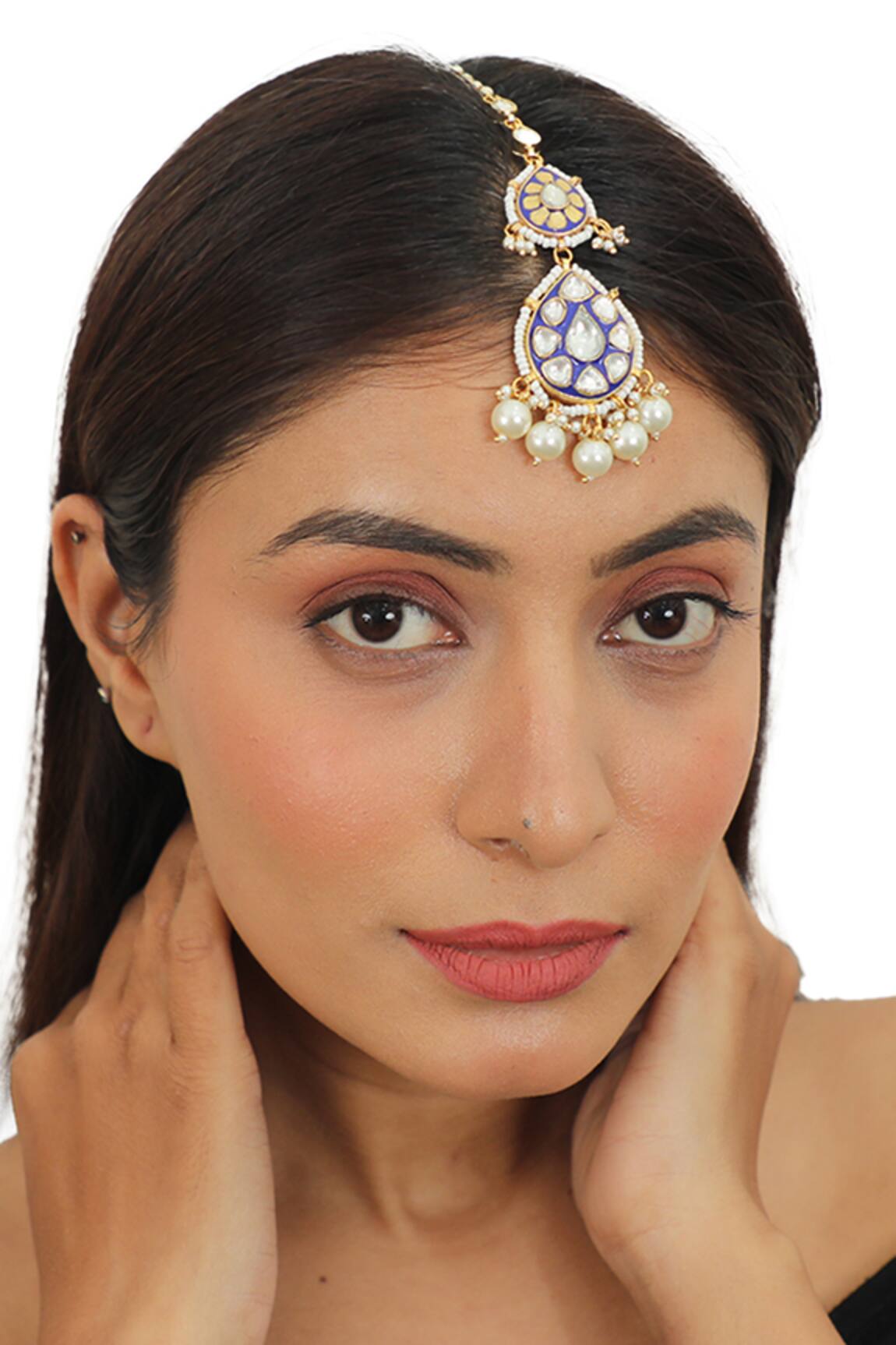 Riana Jewellery Handcrafted Maangtikka 