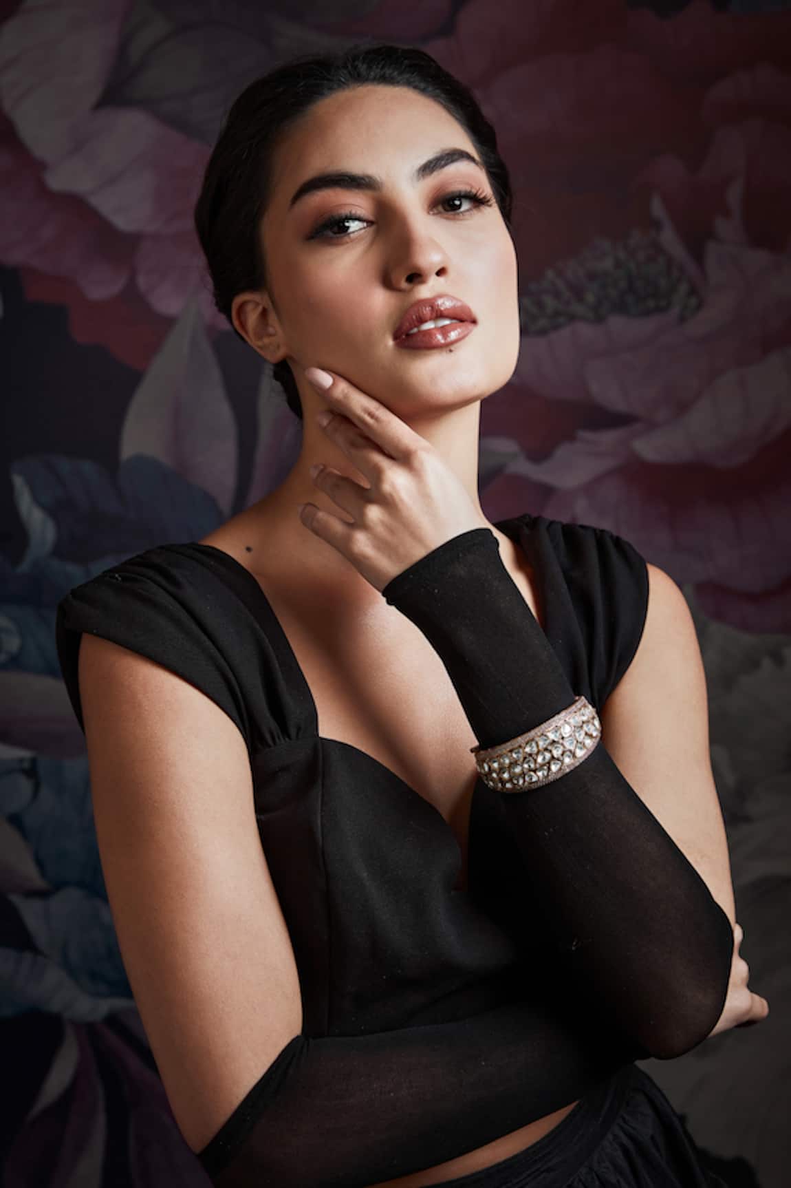 Paisley Pop Victorian Polki Bangle 