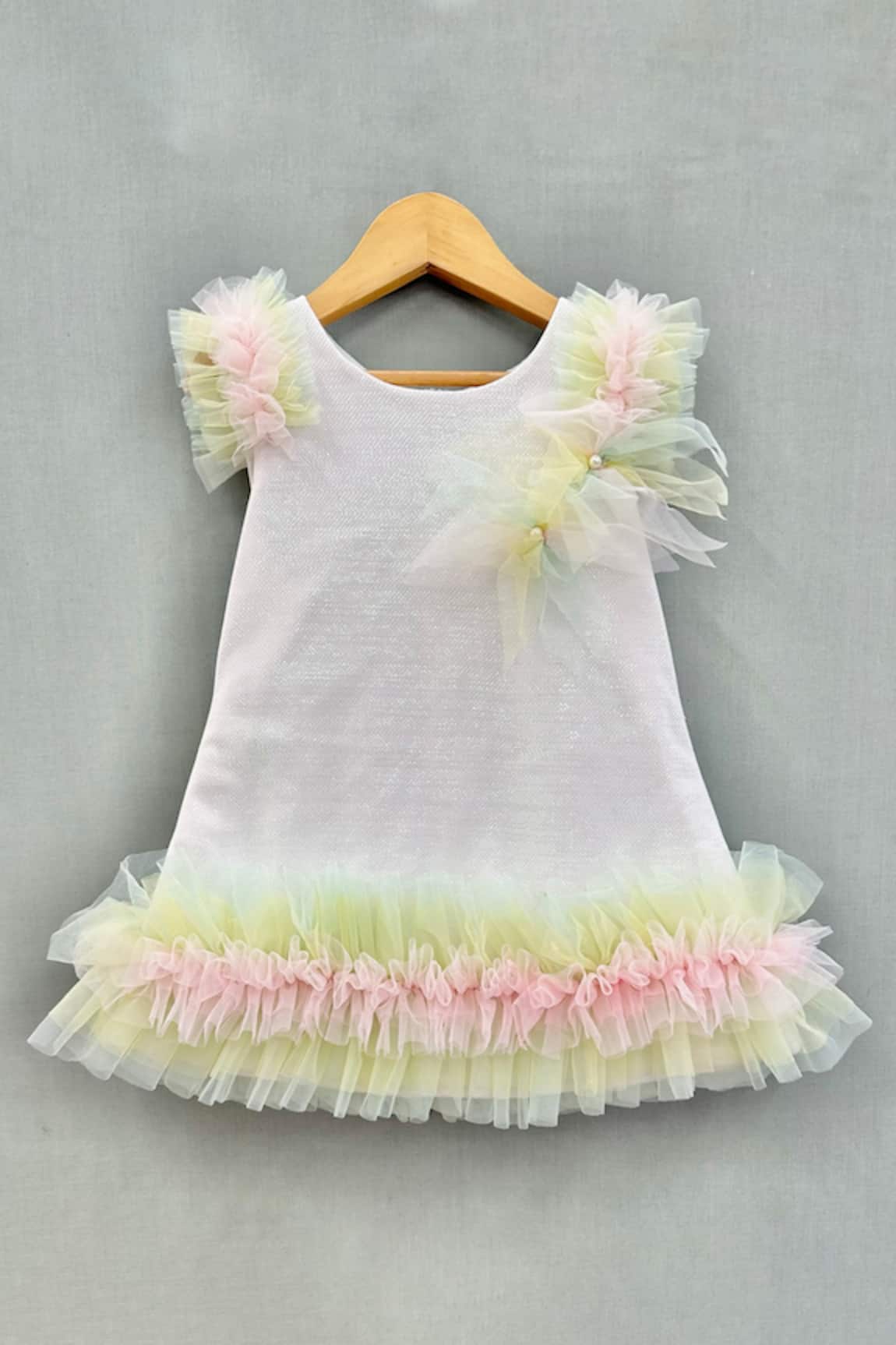 Label Neeti Layered Frill Dress