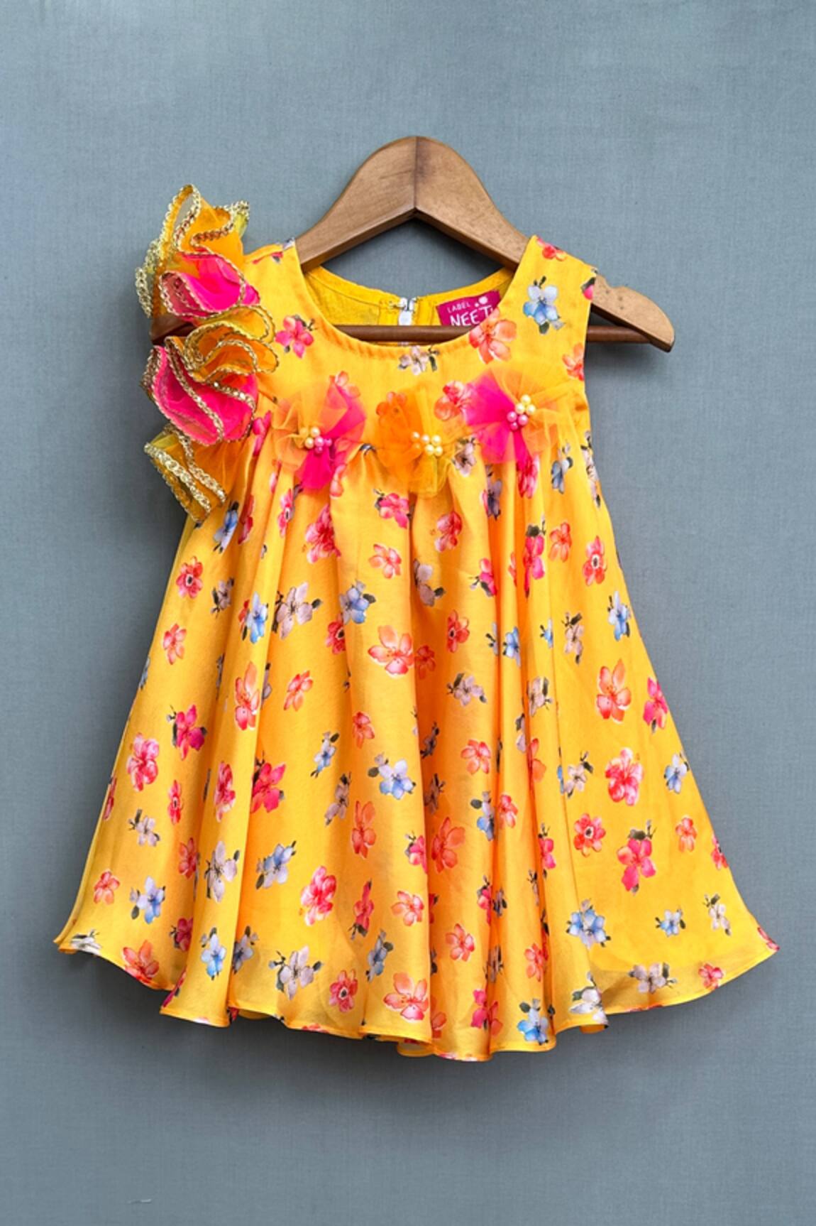 Label Neeti Floral Blossom Print Dress 