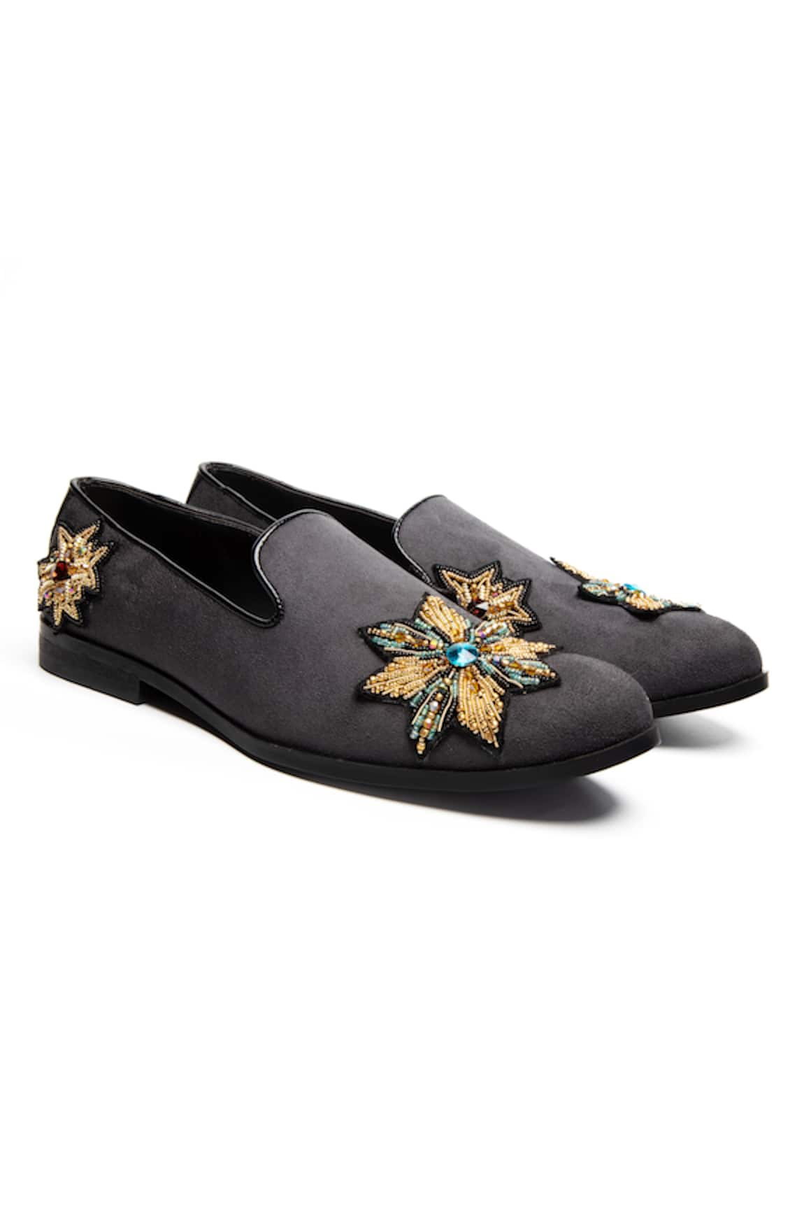 Nidhi Bhandari Beads Embroidered Mocassins