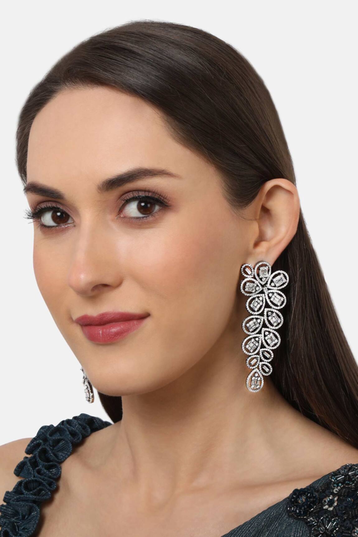 Tizora Dancing Pears Drop Earrings