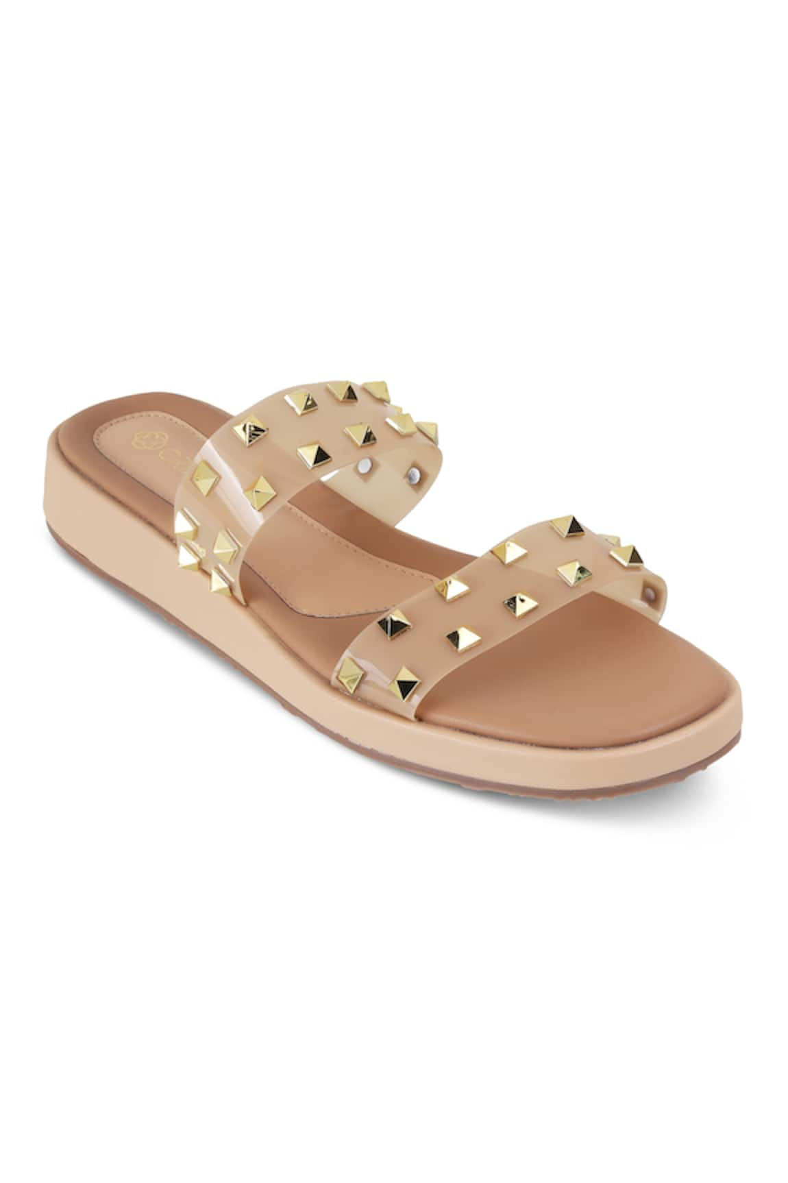 Crimzon Mist Embellished Waterproof Sandals