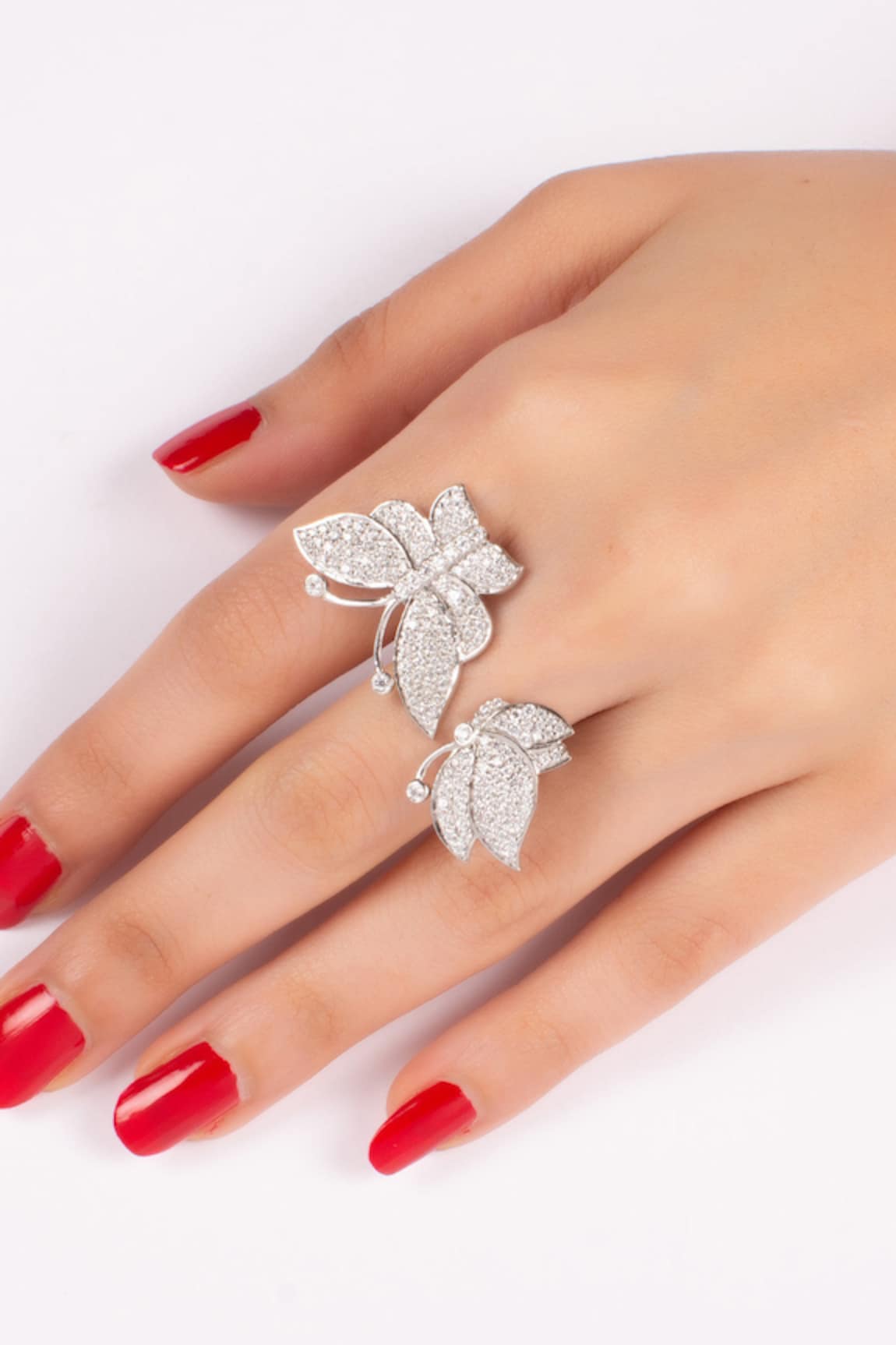 Solasta Jewellery The Two Butterfly Ring