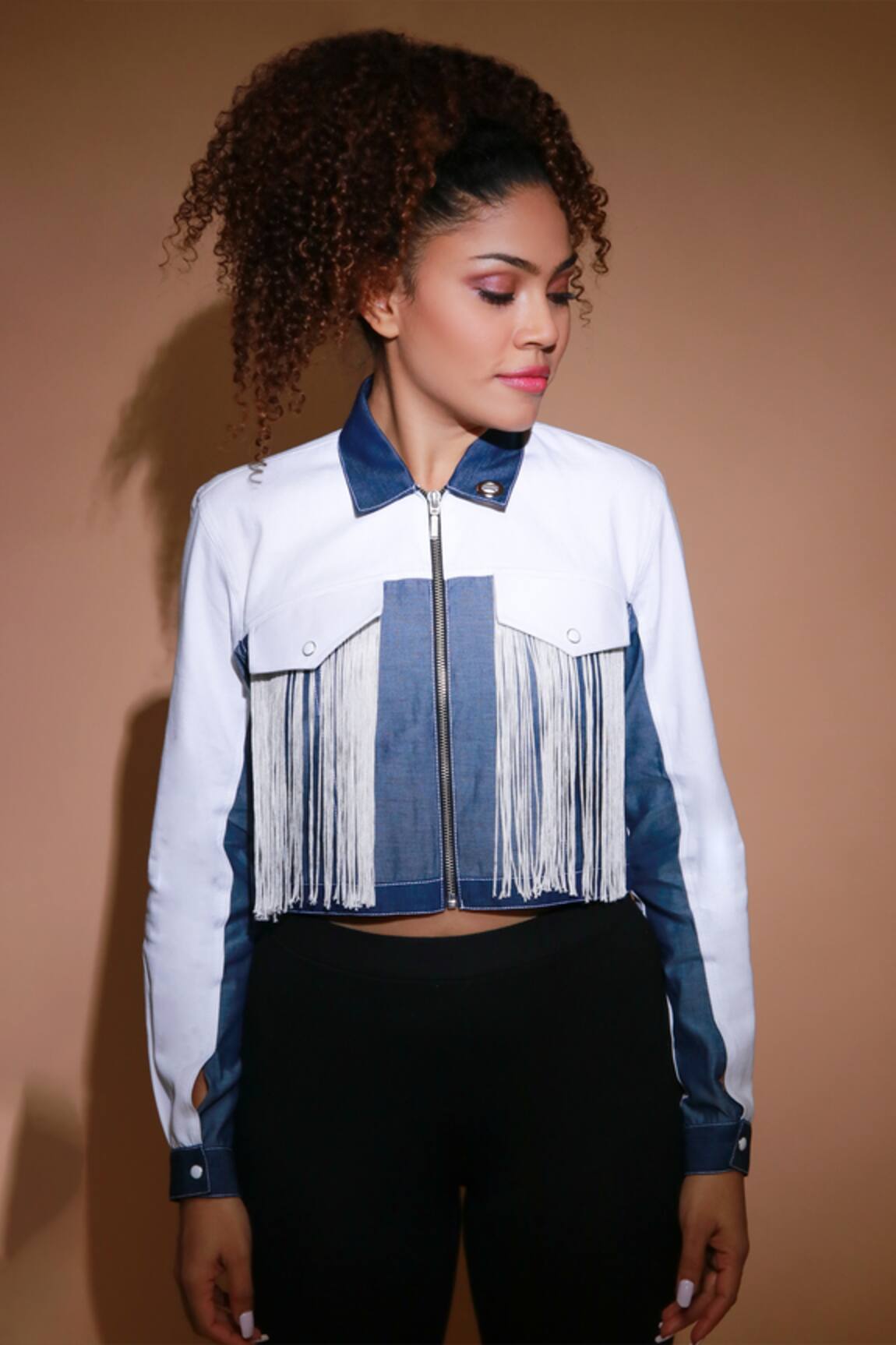 Echke Tassel Embellished Jacket