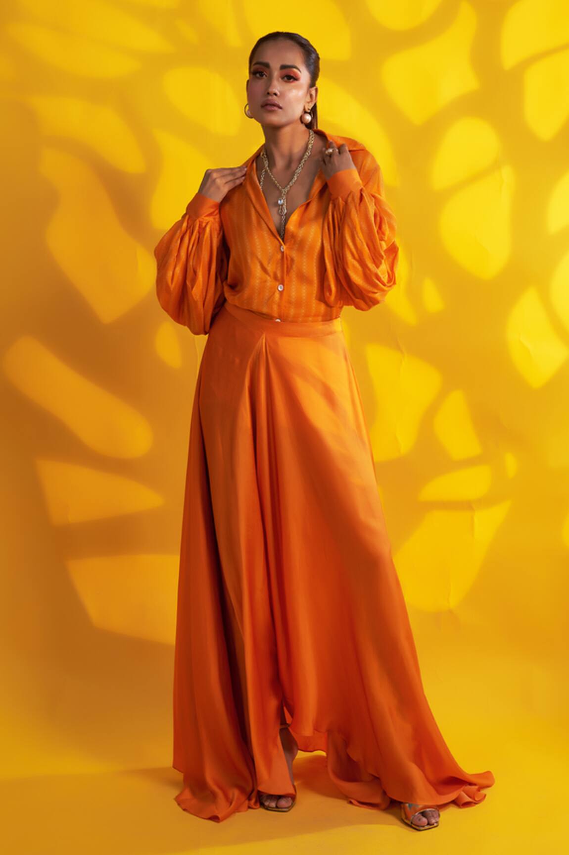 Jyoti Sachdev Iyer Geometric Print Shirt 