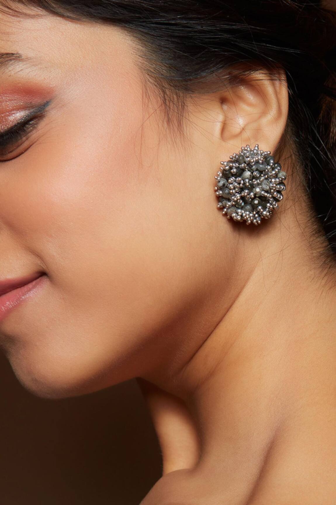 House of D'oro Circular Handmade Earrings